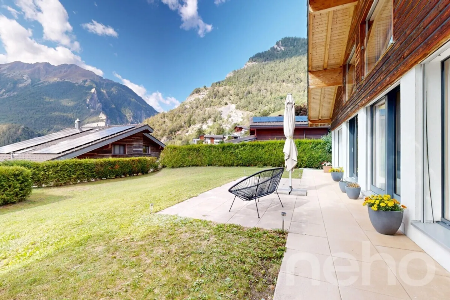 Vollèges - Prestige-Familienchalet mit atemberaubendem Blick - Foto 1 von 12