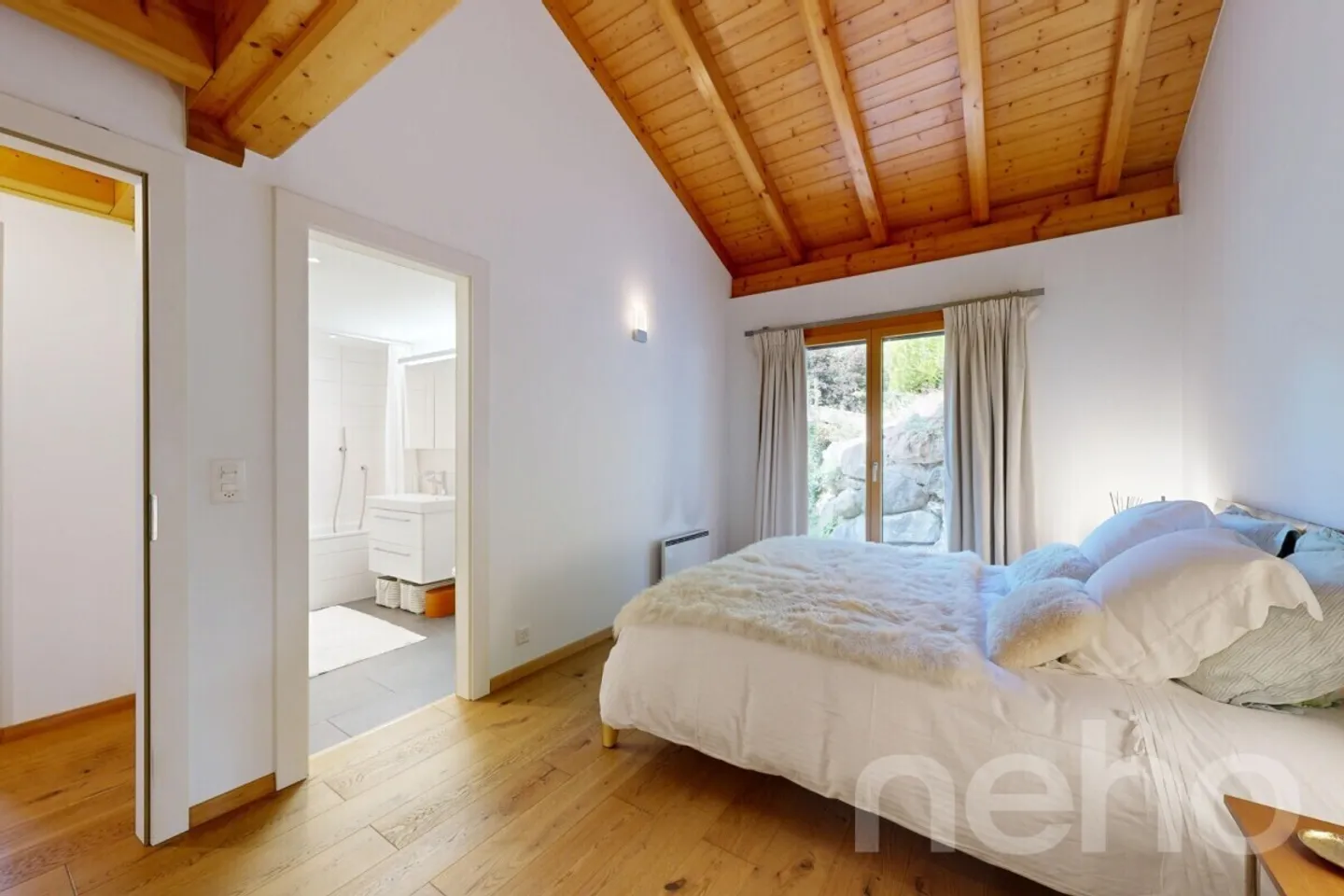 Vollèges - Prestige-Familienchalet mit atemberaubendem Blick - Foto 8 von 12