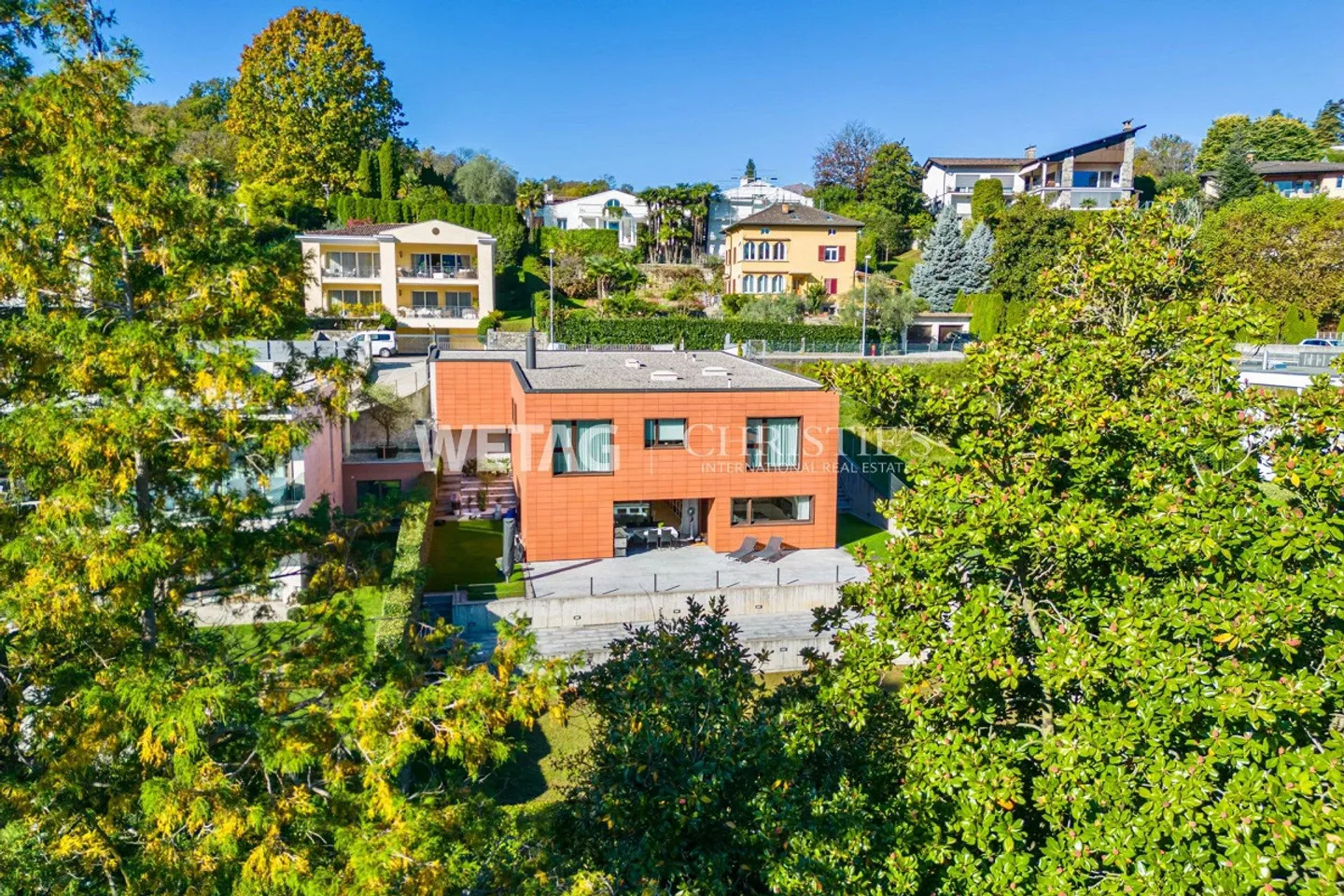 Modern villa with fitness area & sauna in Lugano-Breganzona - Photo 1 of 13