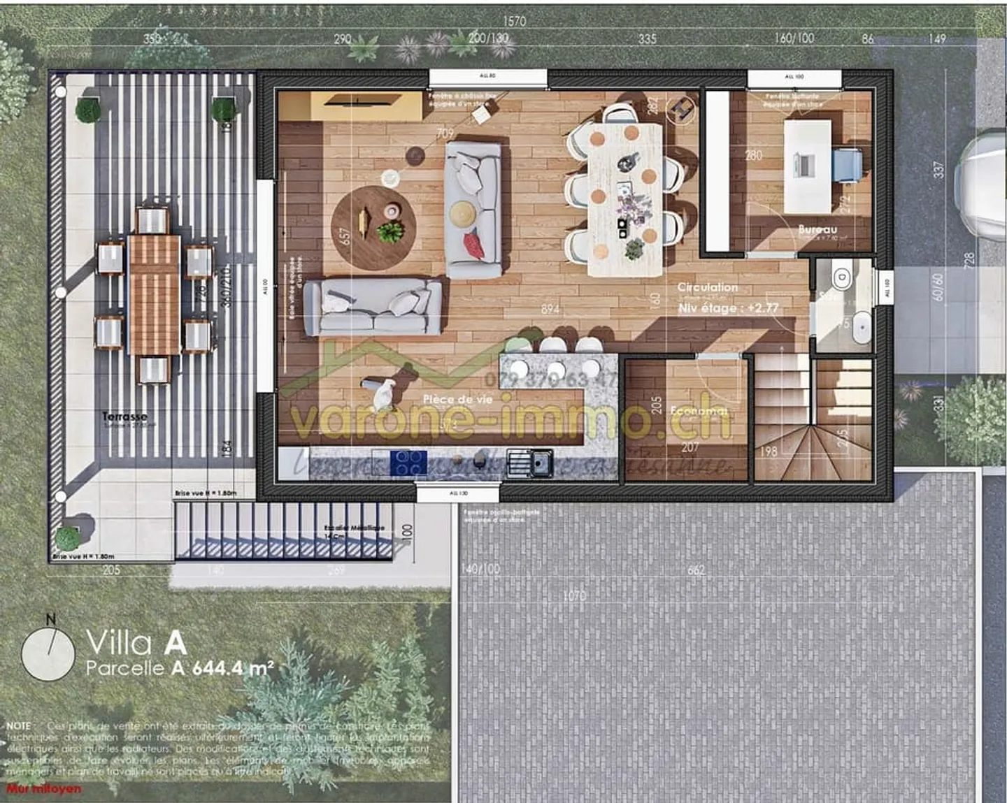 Die Prärien von Diolly - Zwei außergewöhnliche Villen mit 5,5 Zimmern - Foto 9 von 12