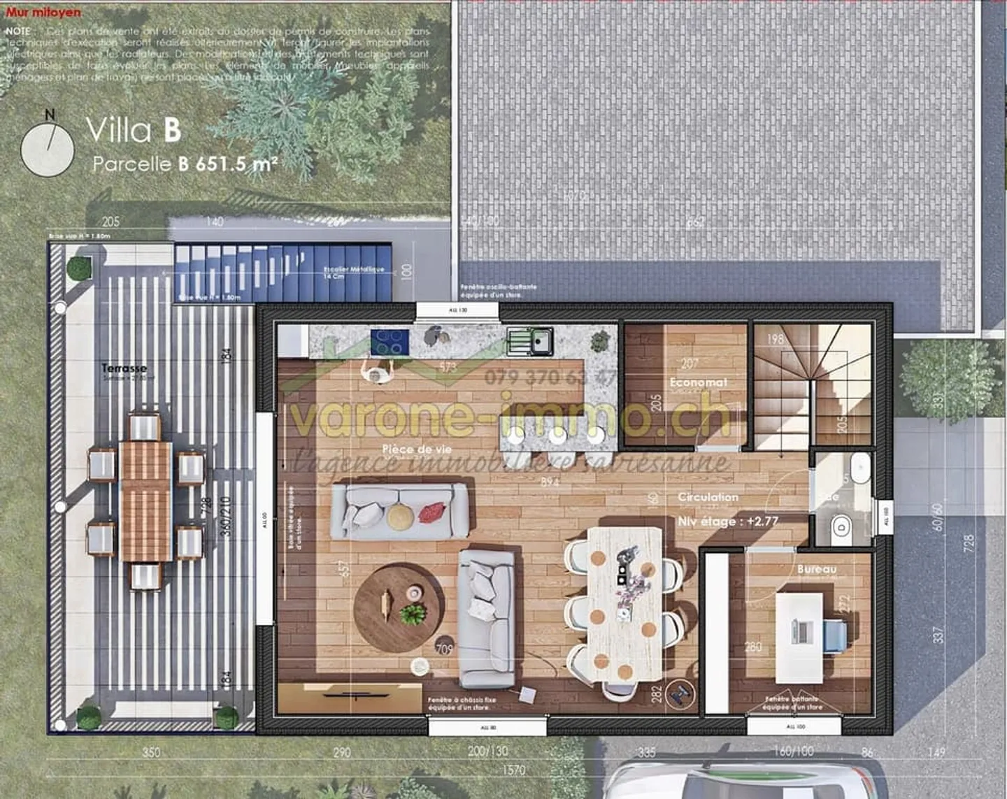 Die Prärien von Diolly - Zwei außergewöhnliche Villen mit 5,5 Zimmern - Foto 11 von 12