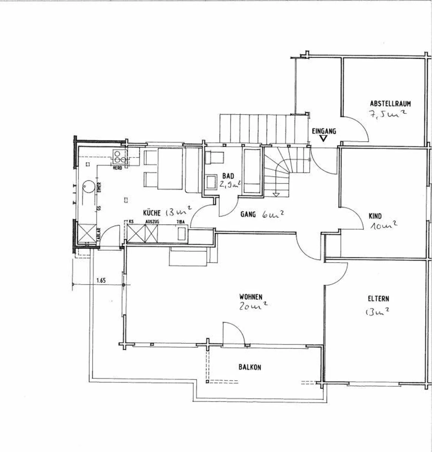 Incantevole casa unifamiliare di 4 camere con grande giardino - Foto 9 di 9