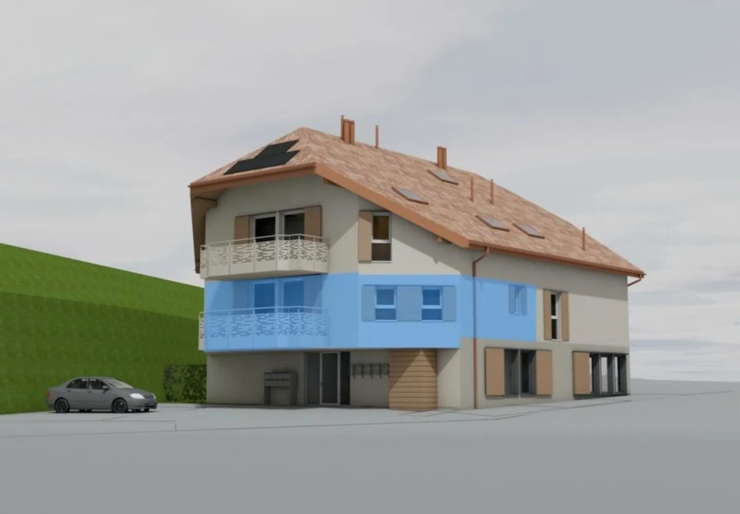 NEW PROJECT: 3.5-room apartment on the first floor - Photo 4 of 11