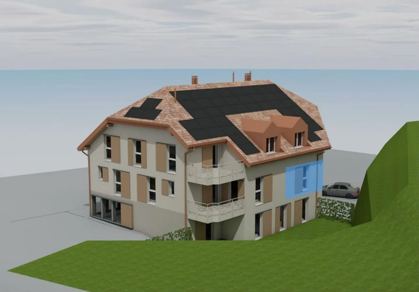 NEW PROJECT: 3.5-room apartment on the first floor - Photo 6 of 11