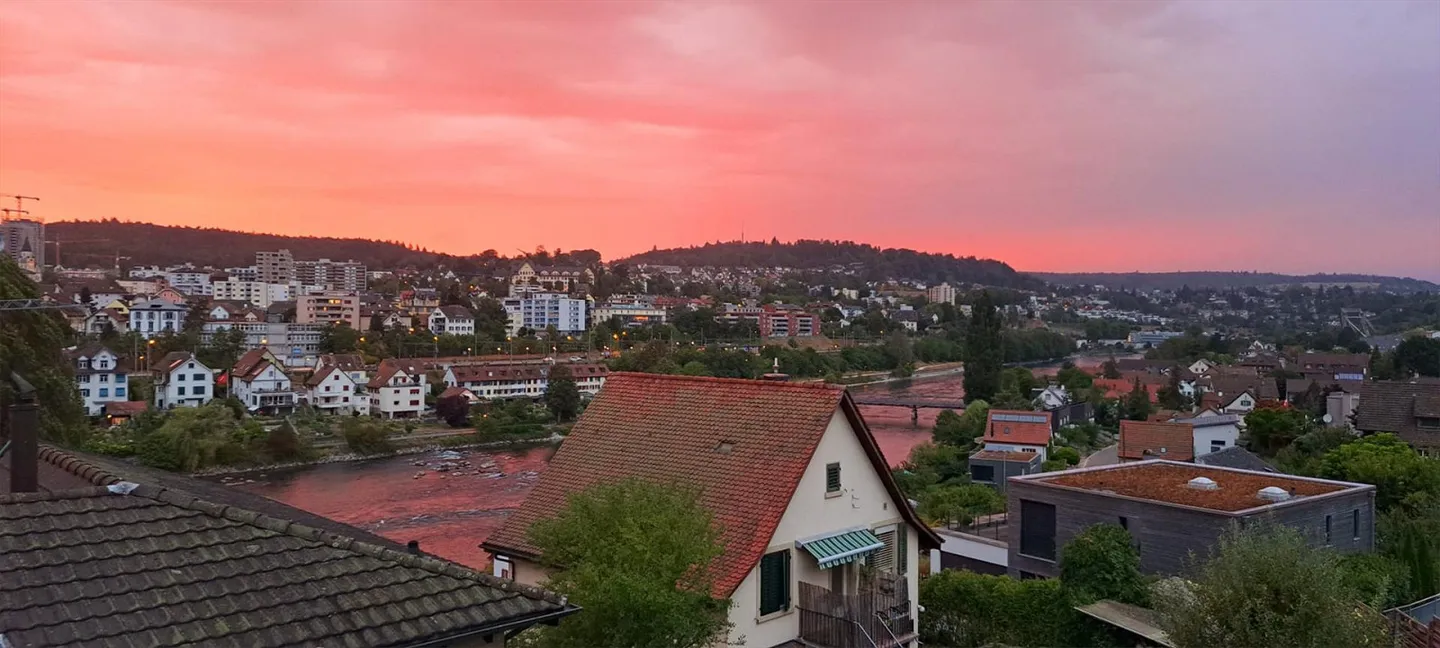 Helles Apartment mit Rheinblick - Foto 1 von 3