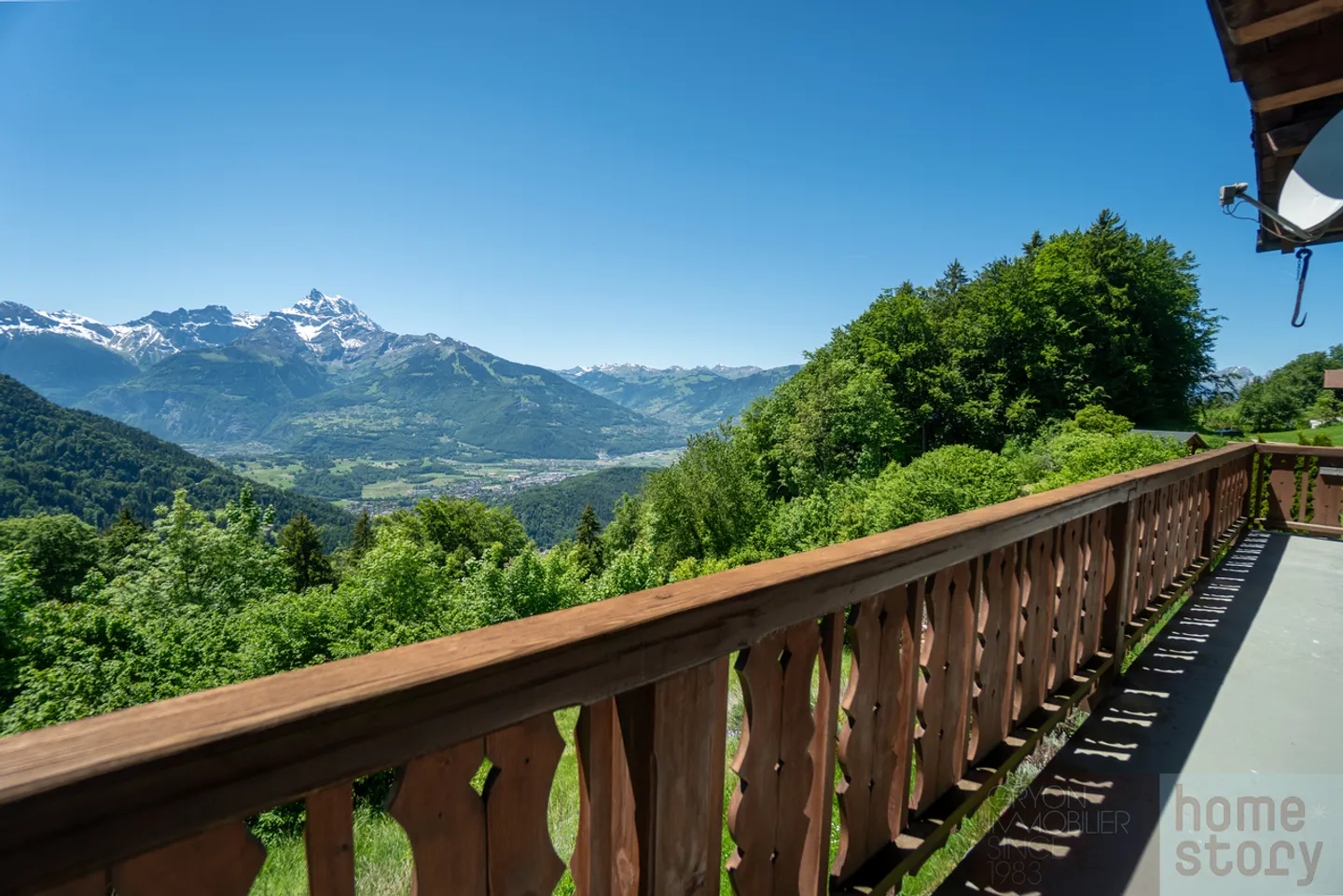 Seltene Familienwohnung mit Blick auf die Dents du Midi - Foto 6 von 22