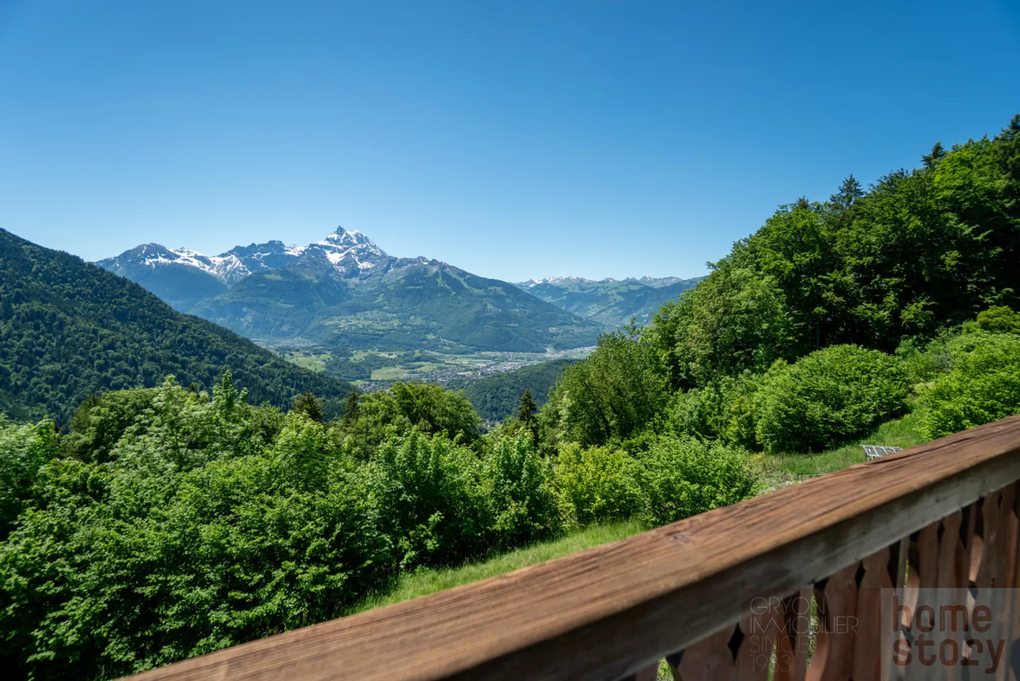Seltene Familienwohnung mit Blick auf die Dents du Midi - Foto 7 von 22