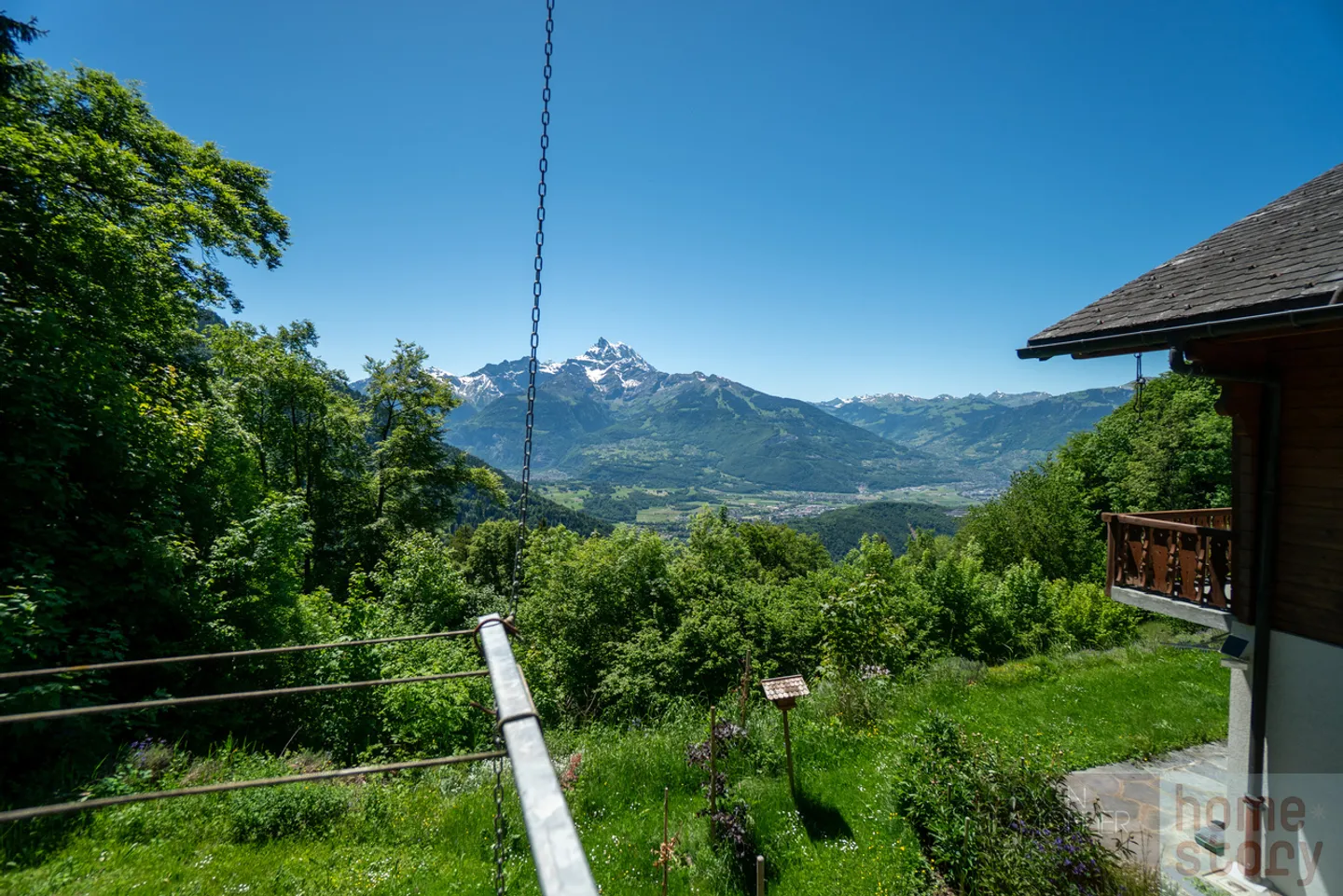 Seltene Familienwohnung mit Blick auf die Dents du Midi - Foto 22 von 22