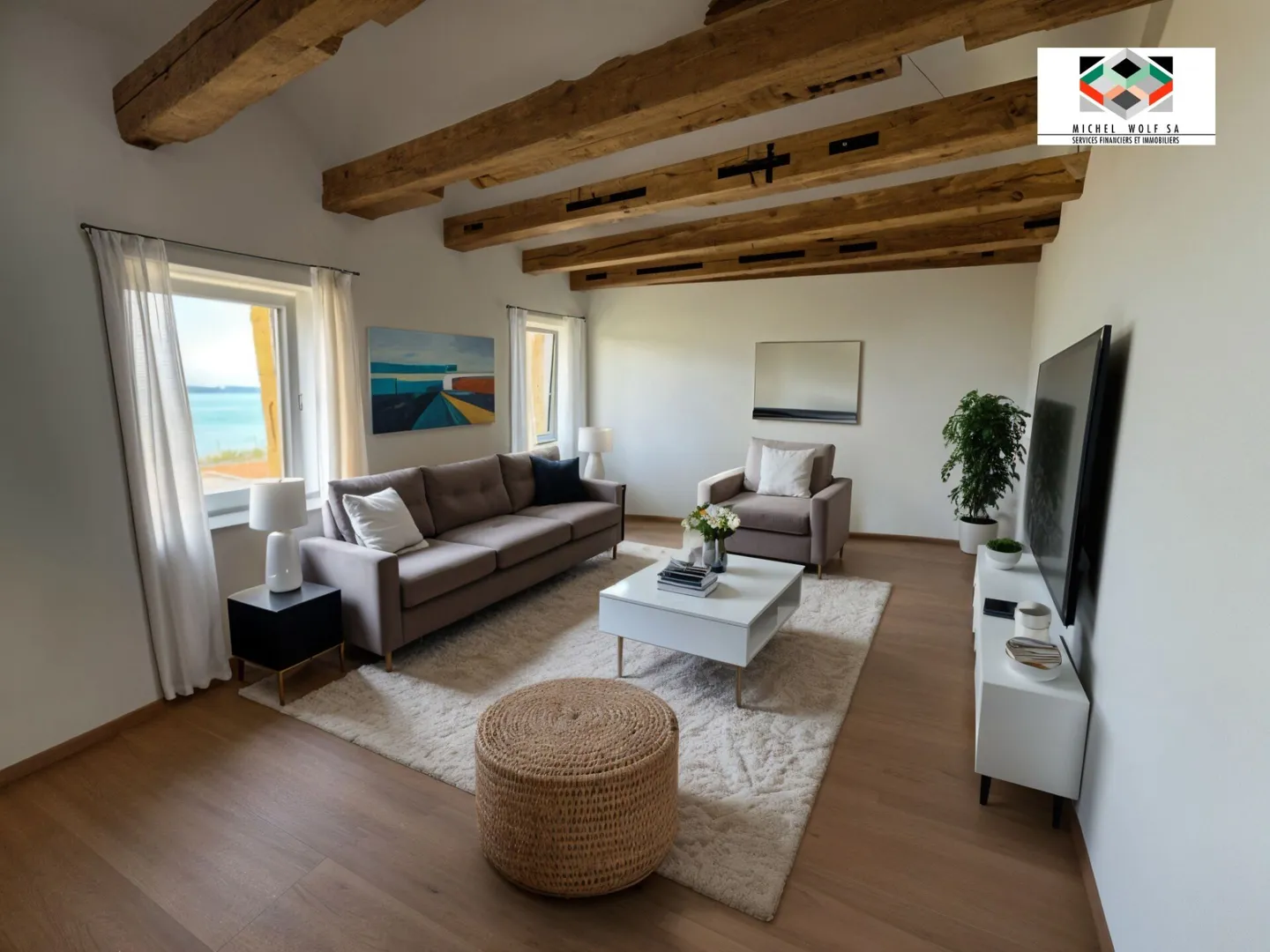 Duplex nuovo di 3,5 locali a Hauterive - Foto 1 di 9