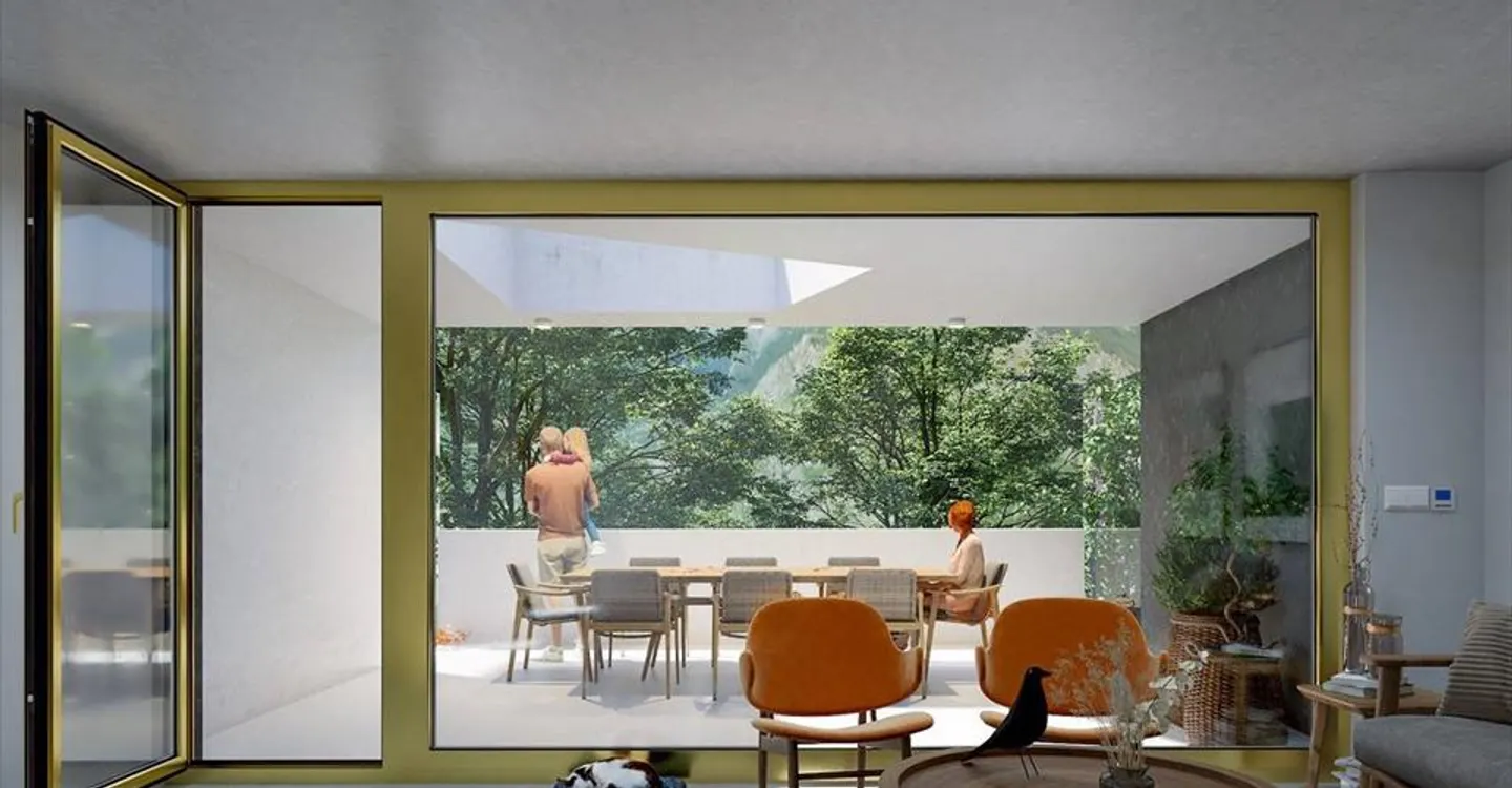 Appartement de luxe en attique à Saxon - Photo 4 sur 7