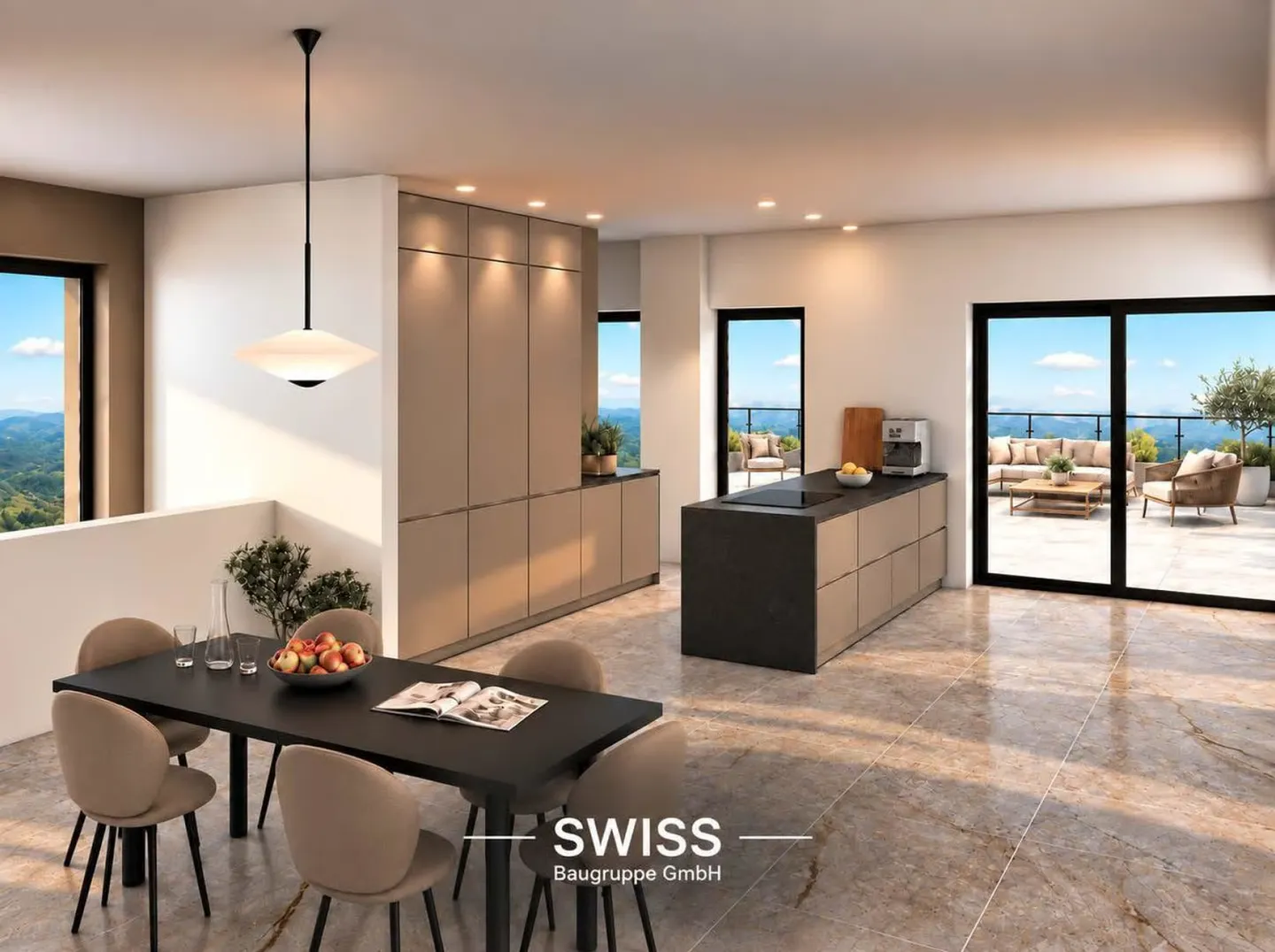 Appartement penthouse neuf avec grande terrasse - individuel et bien situé - Photo 3 sur 13