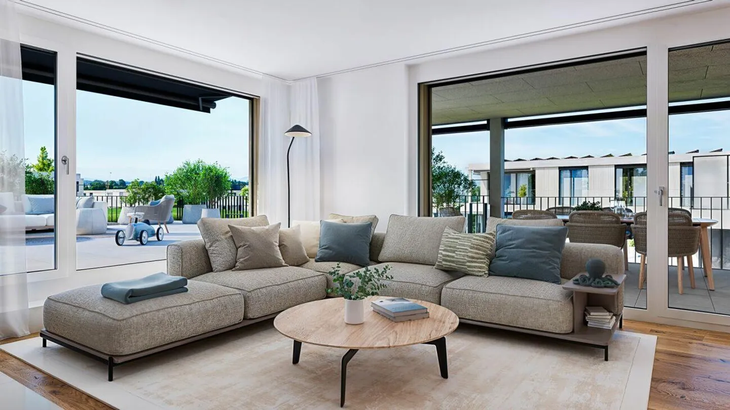 Nuovo progetto di costruzione Arrivée: Unico appartamento PENTHOUSE di 4 1/2 stanze con enorme terrazza - Foto 3 di 14