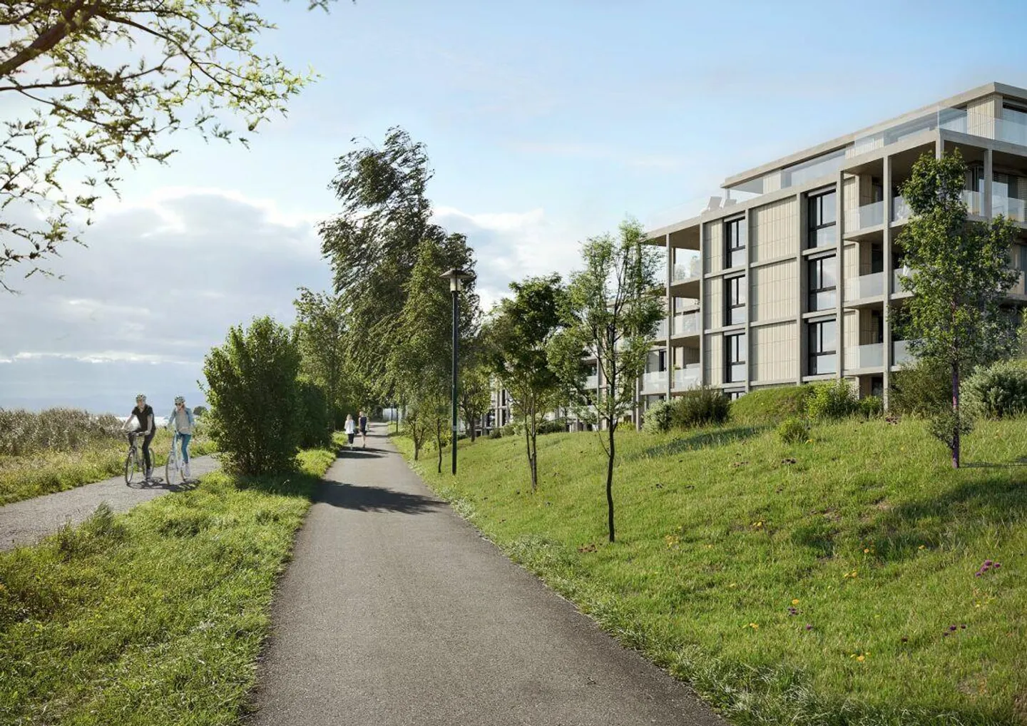 Nuovo progetto di costruzione Arrivée: Unico appartamento PENTHOUSE di 4 1/2 stanze con enorme terrazza - Foto 13 di 14