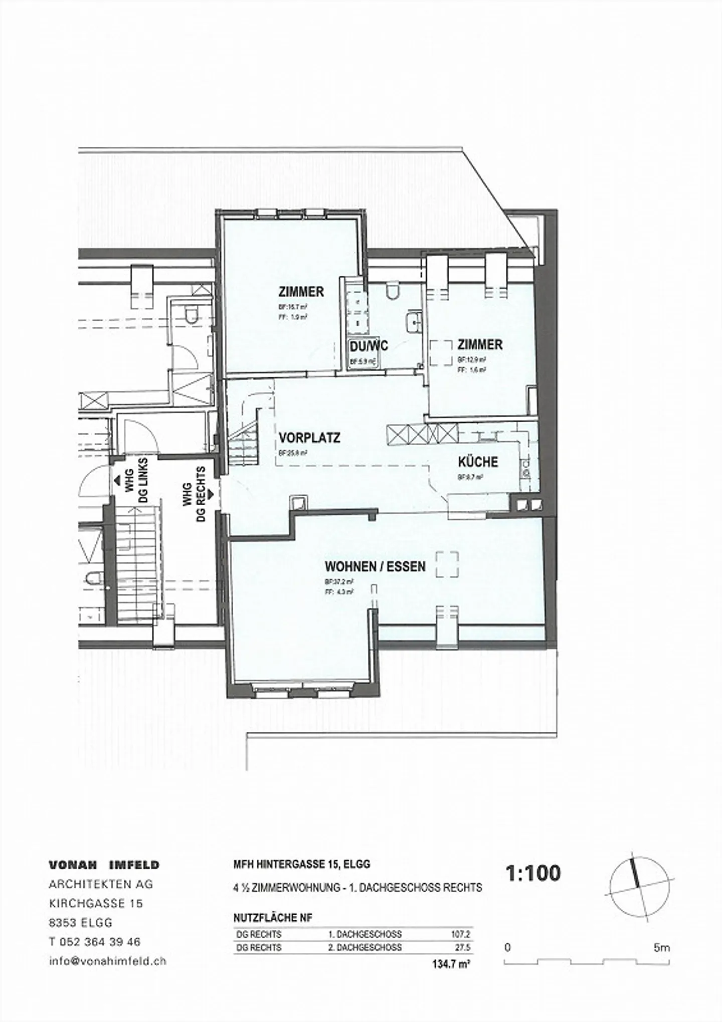 PREMIÈRE LOCATION | grand appartement en duplex de 4,5 pièces et confortable - Photo 6 sur 7