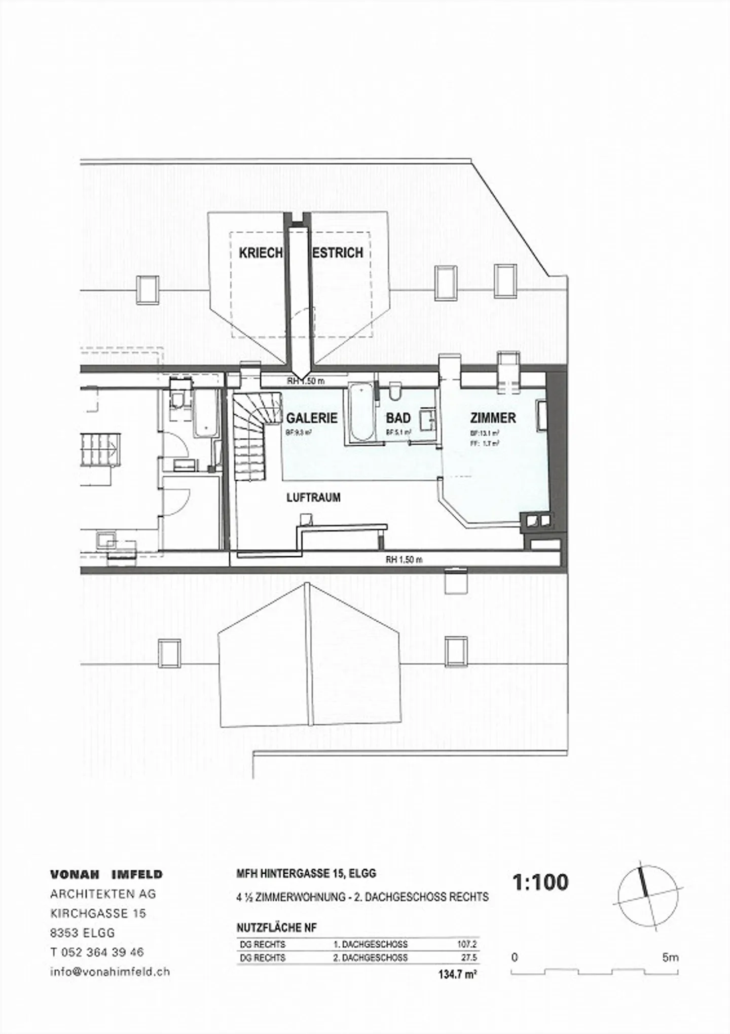 PREMIÈRE LOCATION | grand appartement en duplex de 4,5 pièces et confortable - Photo 7 sur 7