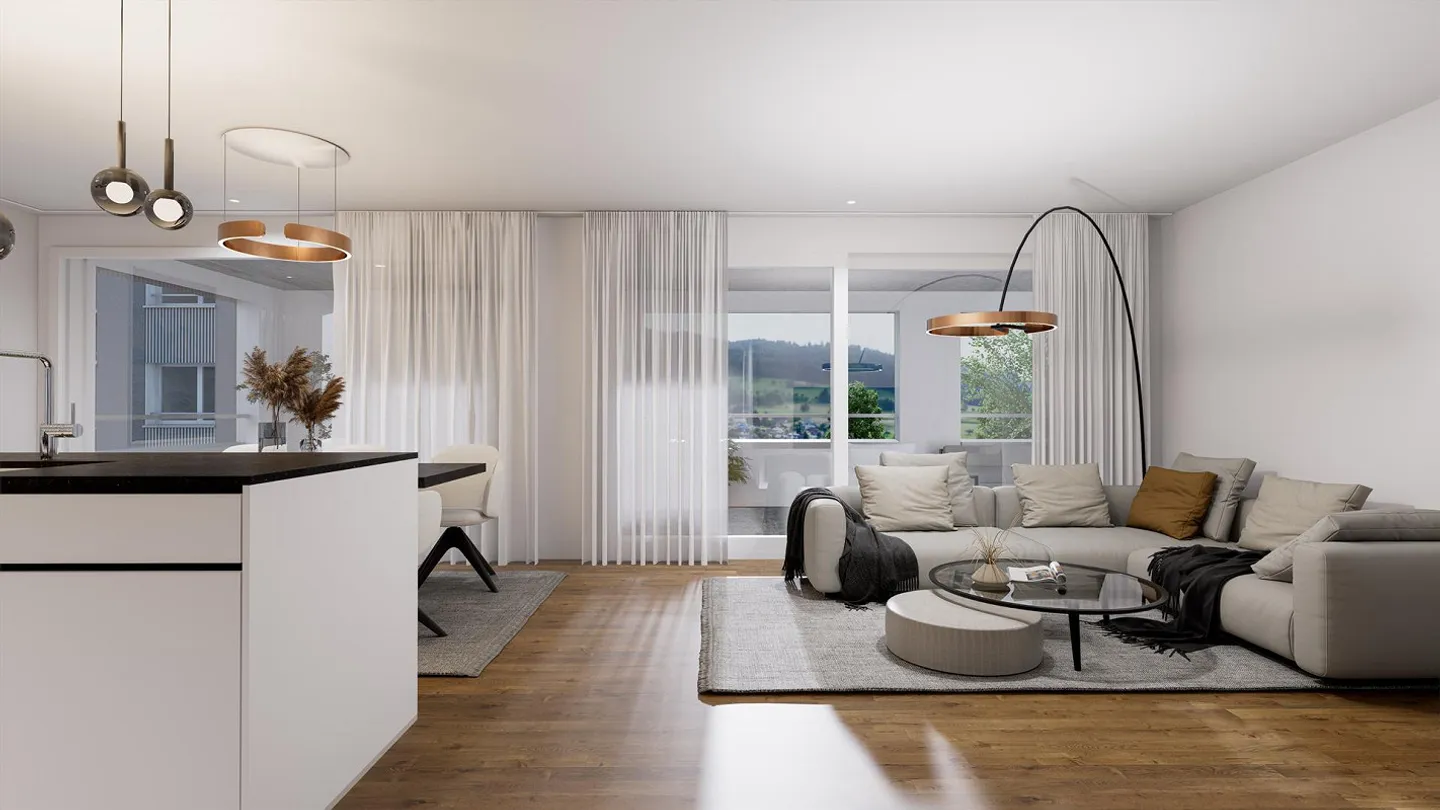 Sviluppo residenziale ALZBACHFELD Reinach - Condomini di 5,5 stanze - Foto 4 di 18