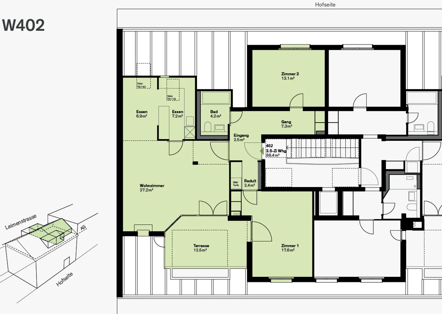 Moderne Wohnung mit Dachterrasse - Foto 10 von 10