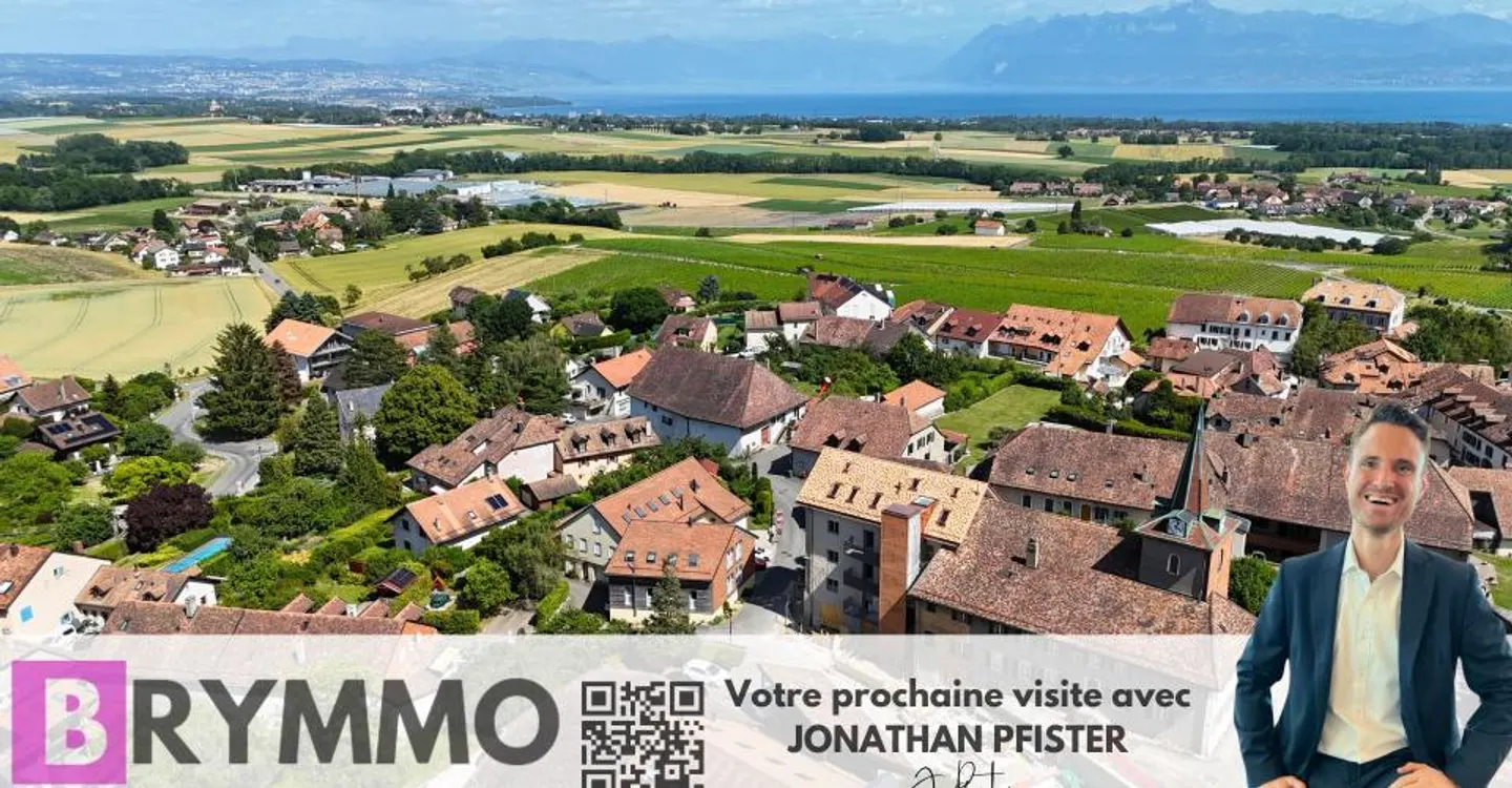 Esprit maison pour ce superbe triplex familial de 4 chambres à Yens - Photo 1 of 19