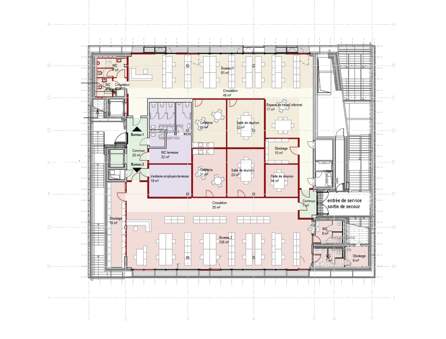 Seltene Gelegenheit im Zentrum von Lausanne - Büros von 500m2 - Foto 5 von 6
