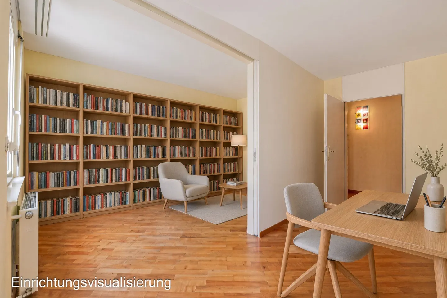 Living with Charm - Bright 3.5 Room Apartment with Quiet Balcony to the Courtyard - Photo 11 of 13