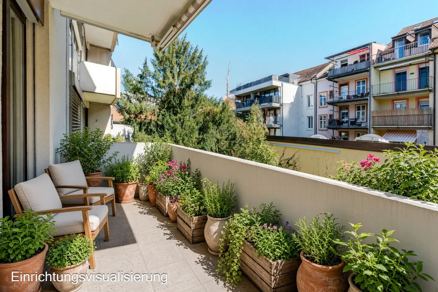 Living with Charm - Bright 3.5 Room Apartment with Quiet Balcony to the Courtyard - Photo 12 of 13