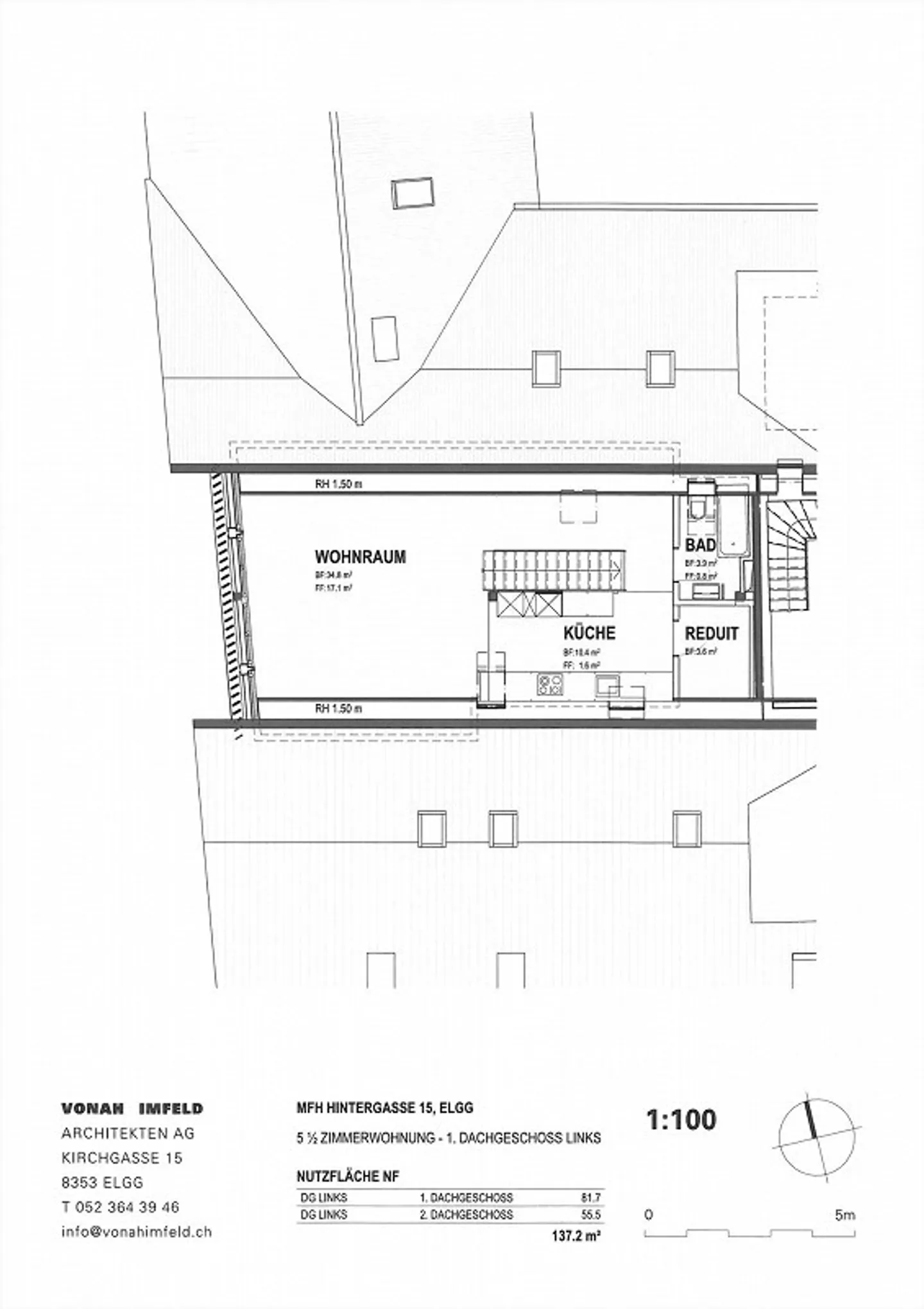 PREMIÈRE LOCATION | appartement exclusif de 5,5 pièces avec aménagement de haute qualité - Photo 9 sur 9