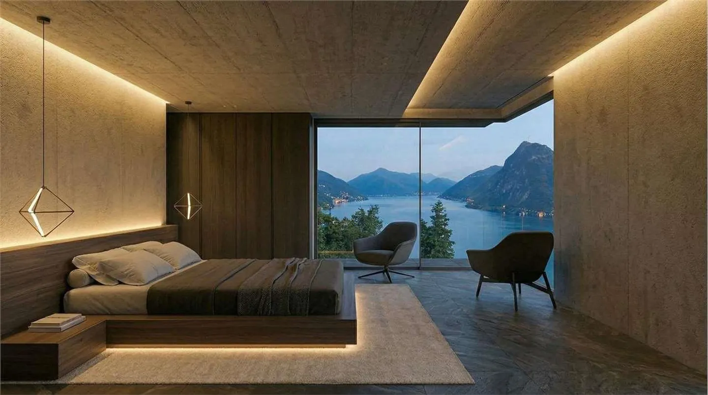 Massagno - Villa Unifamiliare con Piscina e vista lago - Photo 2 sur 3