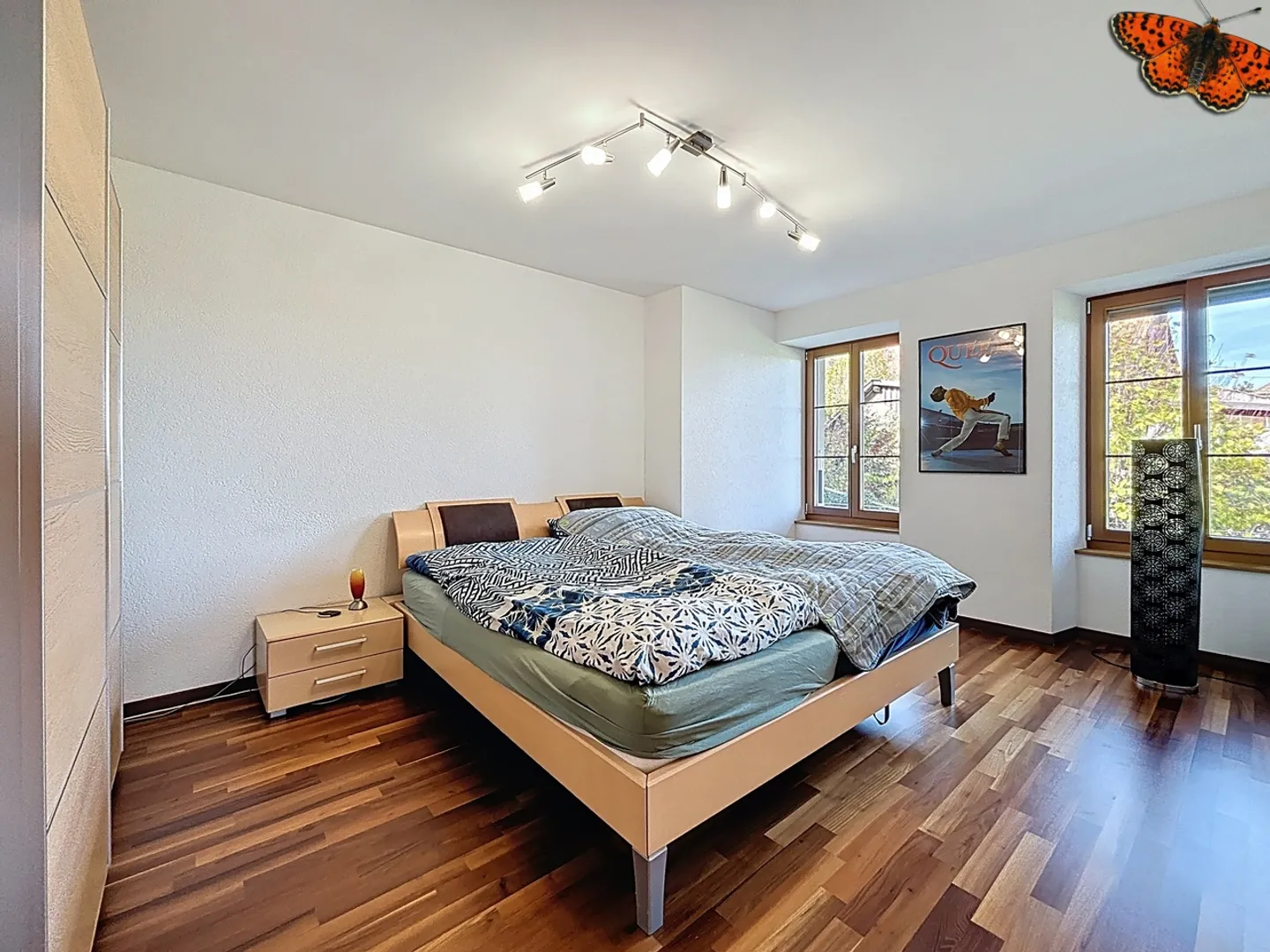 Superb 4.5-room apartment in a renovated farmhouse in Villarsiviriaux - Photo 6 of 14