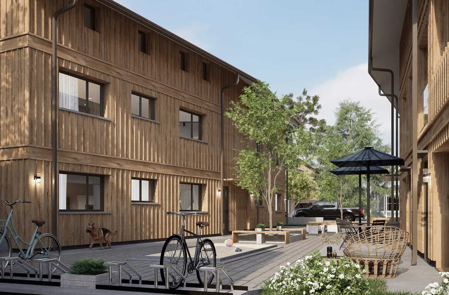 Charmant appartement 3.5 pièces - Photo 2 sur 5