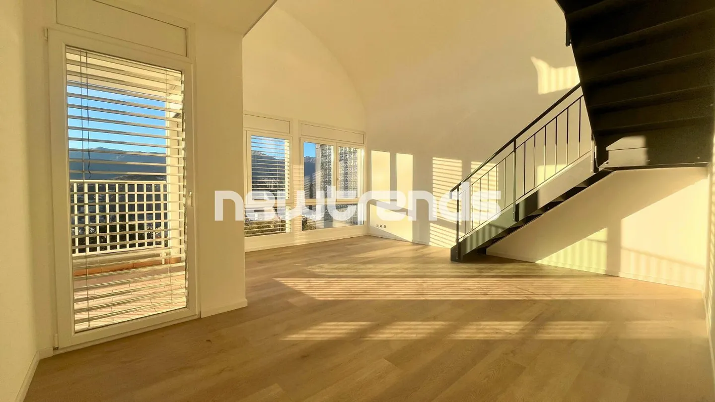 Viganello - Albonago : Maison de ville avec vue panoramique sur le lac et terrasse à vendre - Photo 7 sur 17