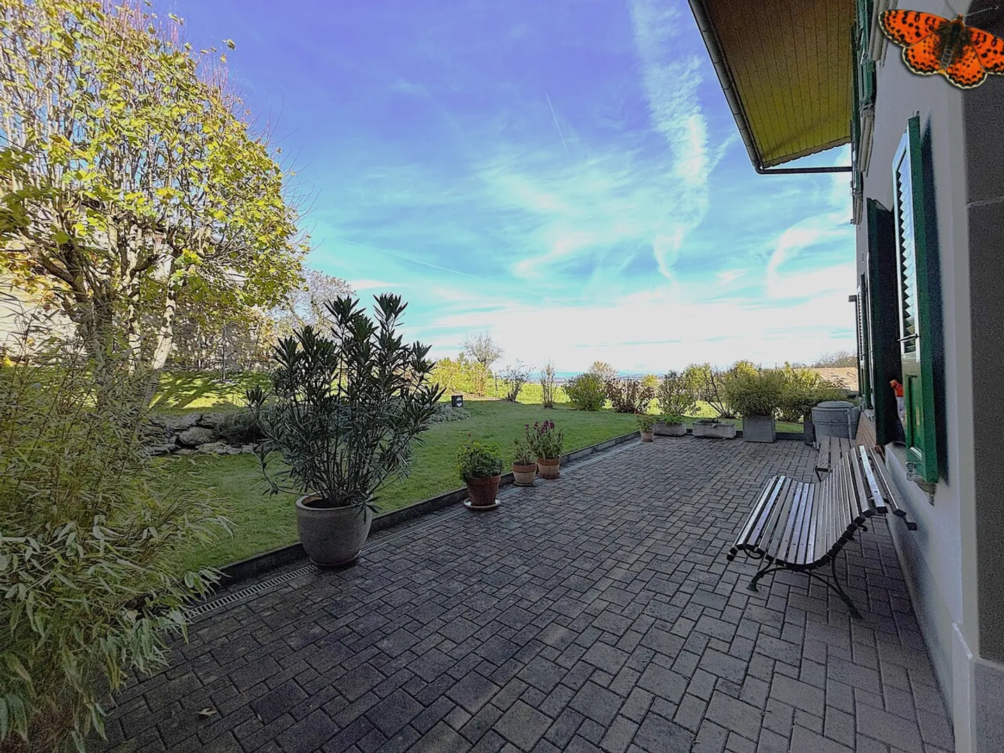 Superb 4.5-room apartment in a renovated farmhouse in Villarsiviriaux - Photo 13 of 14