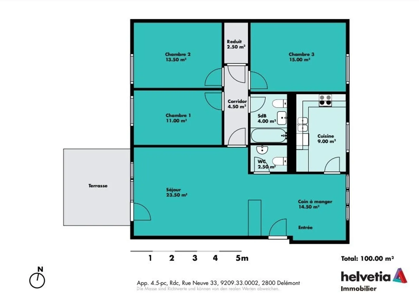 Appartement à louer - Photo 11 sur 12