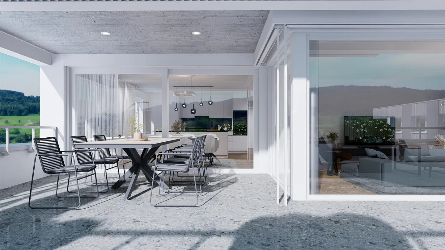 Sviluppo residenziale ALZBACHFELD Reinach - Appartamenti attici di 3,5 stanze - Foto 1 di 22