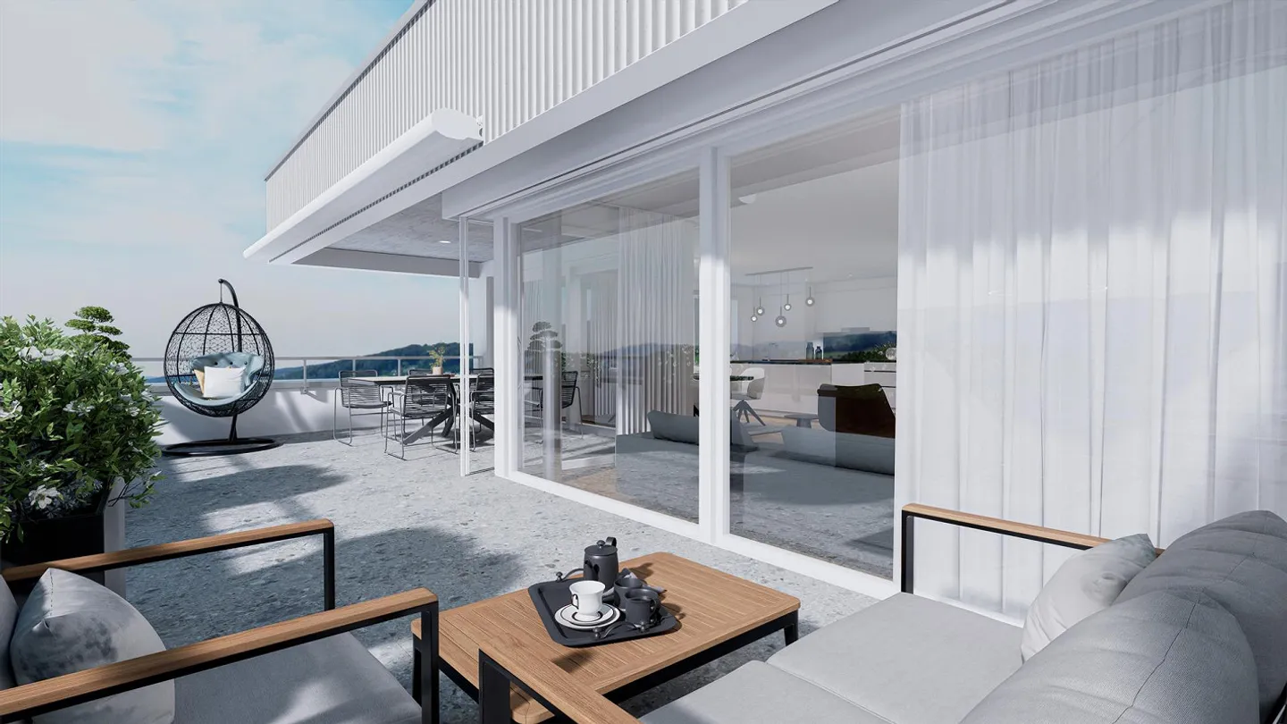 Sviluppo residenziale ALZBACHFELD Reinach - Appartamenti attici di 3,5 stanze - Foto 2 di 22
