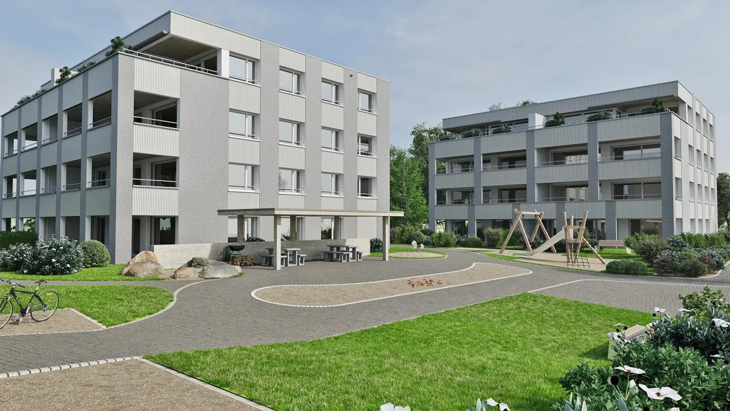 Sviluppo residenziale ALZBACHFELD Reinach - Appartamenti attici di 3,5 stanze - Foto 6 di 22