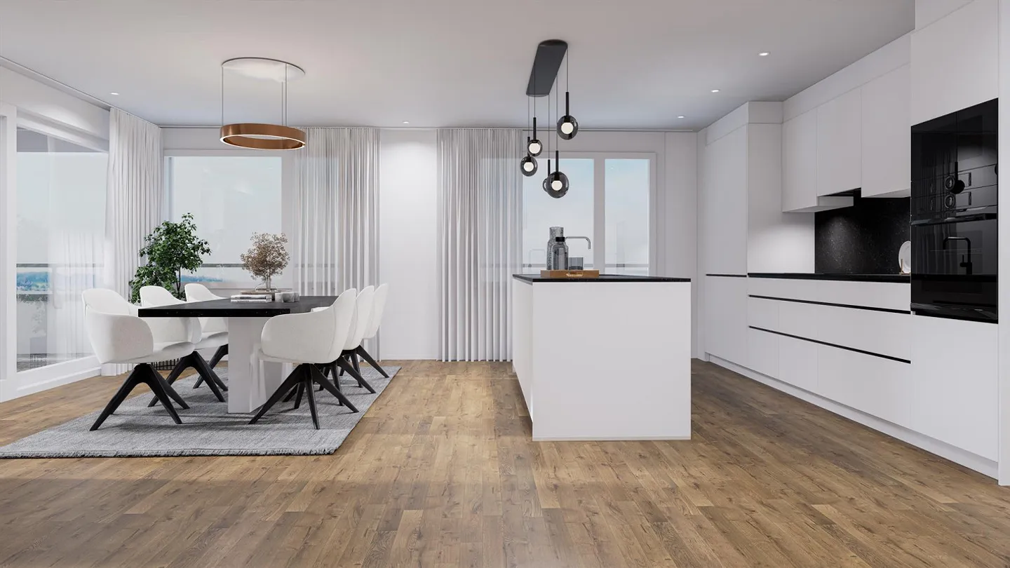 Sviluppo residenziale ALZBACHFELD Reinach - Appartamenti attici di 3,5 stanze - Foto 15 di 22