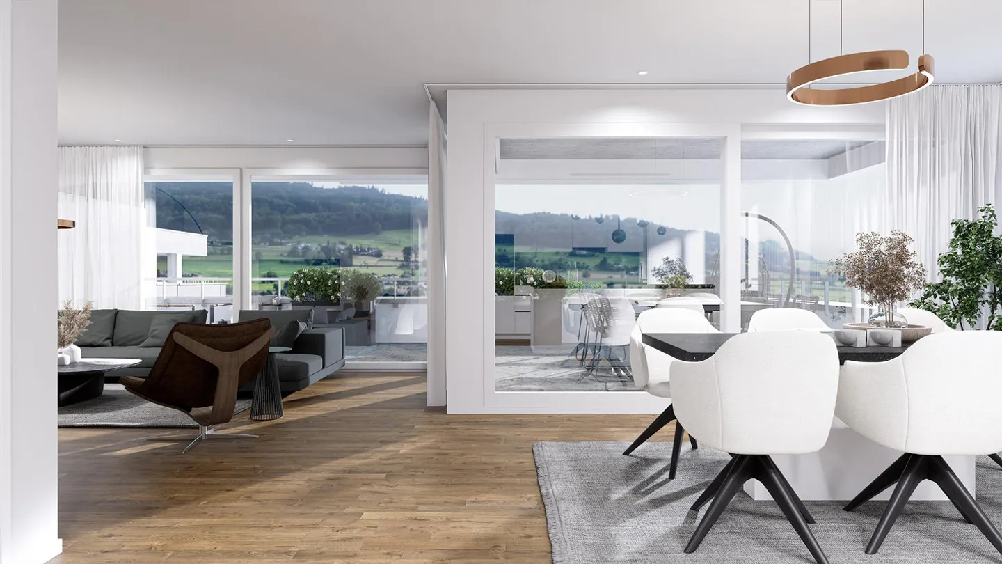 Sviluppo residenziale ALZBACHFELD Reinach - Appartamenti attici di 3,5 stanze - Foto 12 di 22