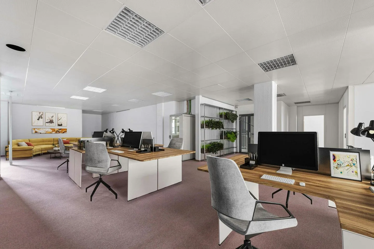 Ampio spazio commerciale/ufficio al 1° piano a Zurigo-Altstetten - Foto 1 di 13