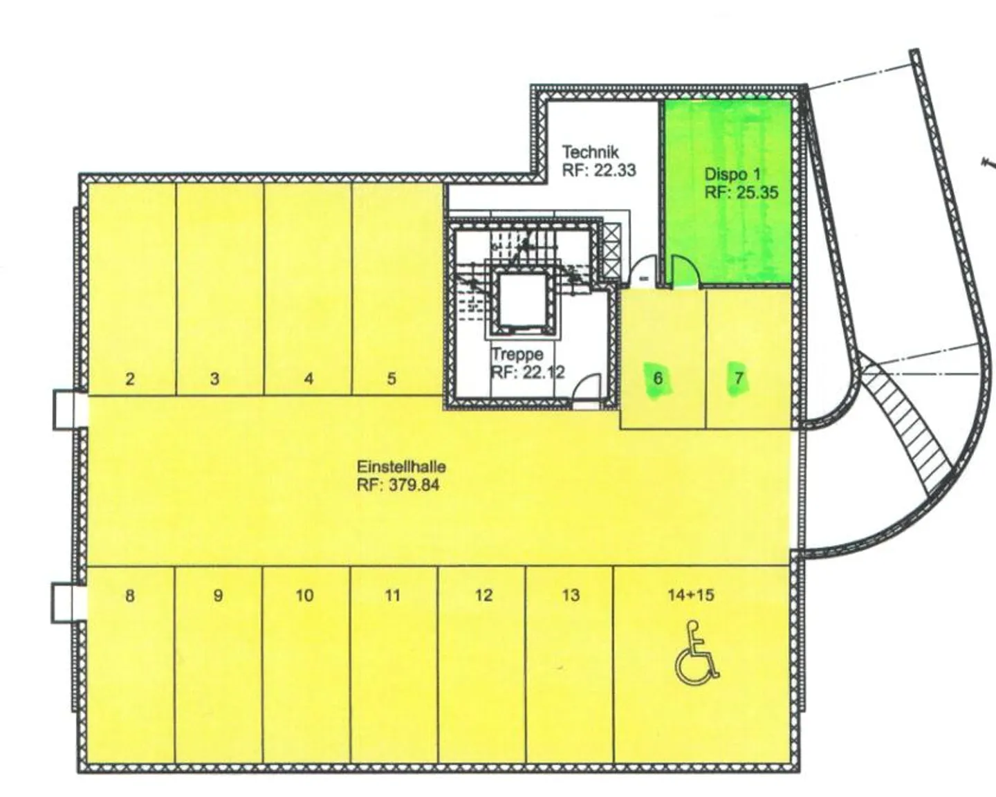 Spazio di stoccaggio / Posto auto - Foto 2 di 2
