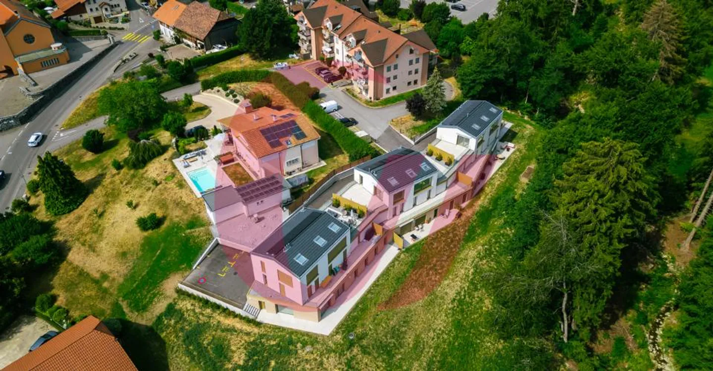 Appartamento/Villa di 5,5 locali con vista mozzafiato in vendita a Sorens - Foto 9 di 10