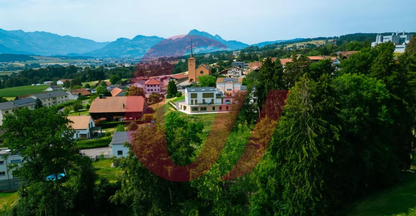 Appartamento/Villa di 5,5 locali con vista mozzafiato in vendita a Sorens - Foto 10 di 10