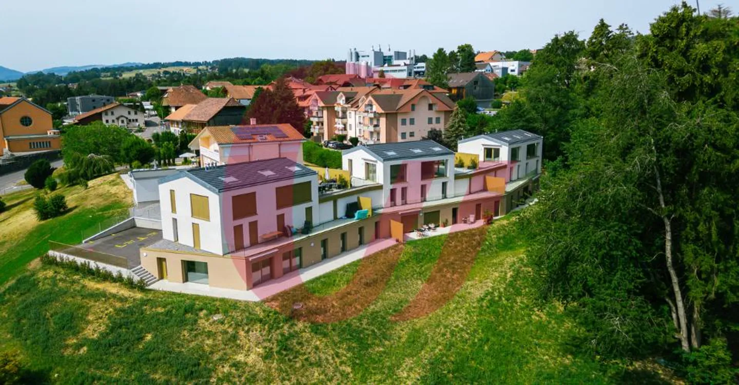 Appartamento/Villa di 5,5 locali con vista mozzafiato in vendita a Sorens - Foto 2 di 10