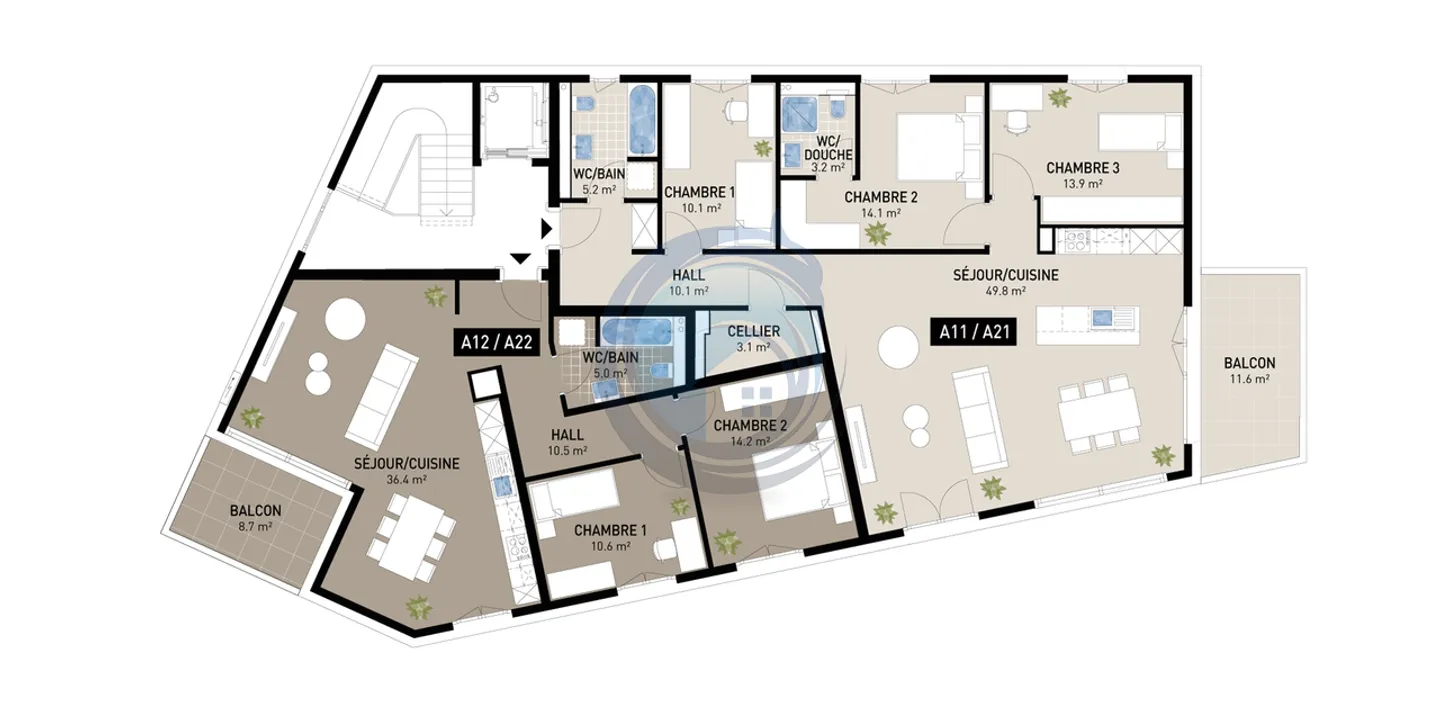 Appartamento moderno ad Attalens - Foto 8 di 9