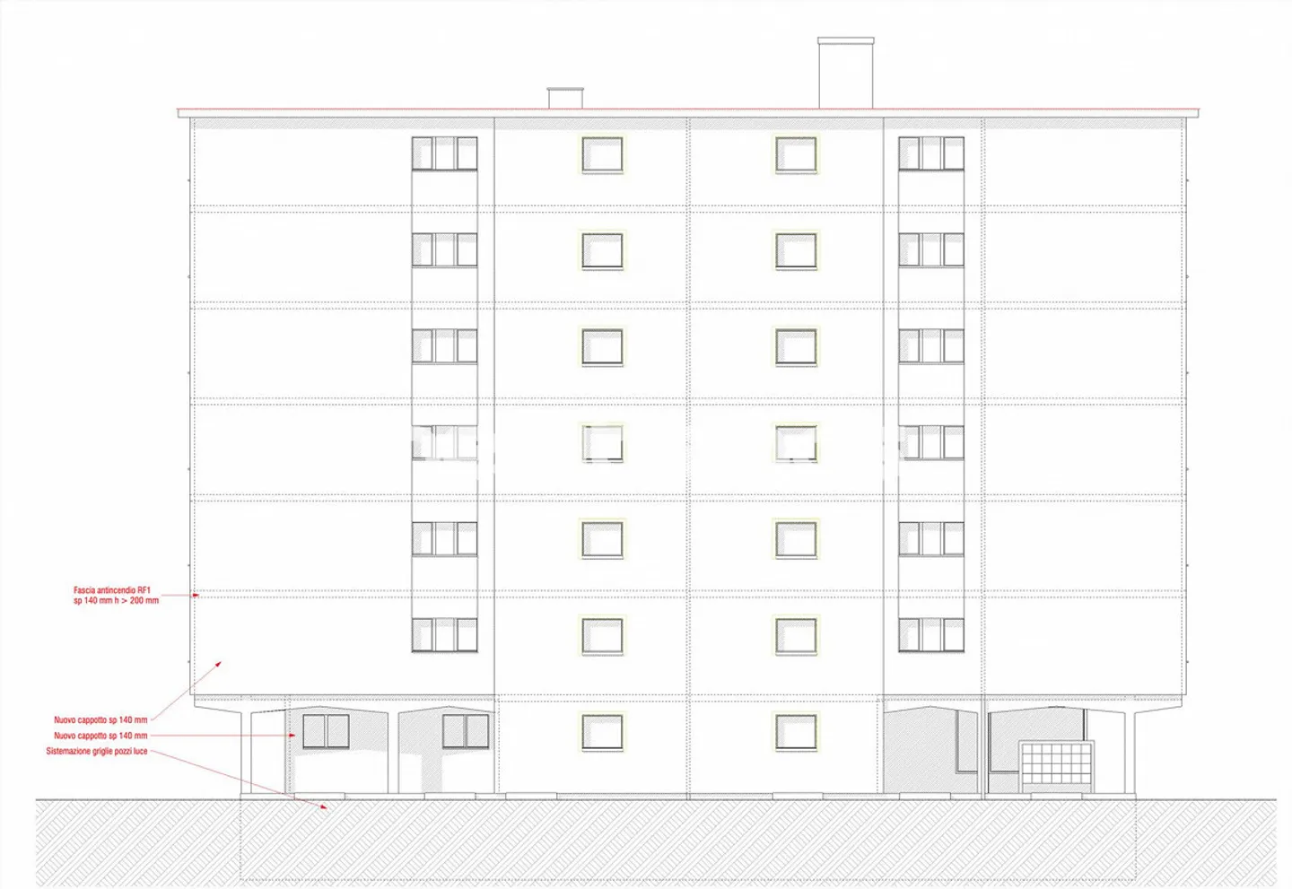 Mendrisio, rental building in the city center with storage, 13 garages - Photo 7 of 19