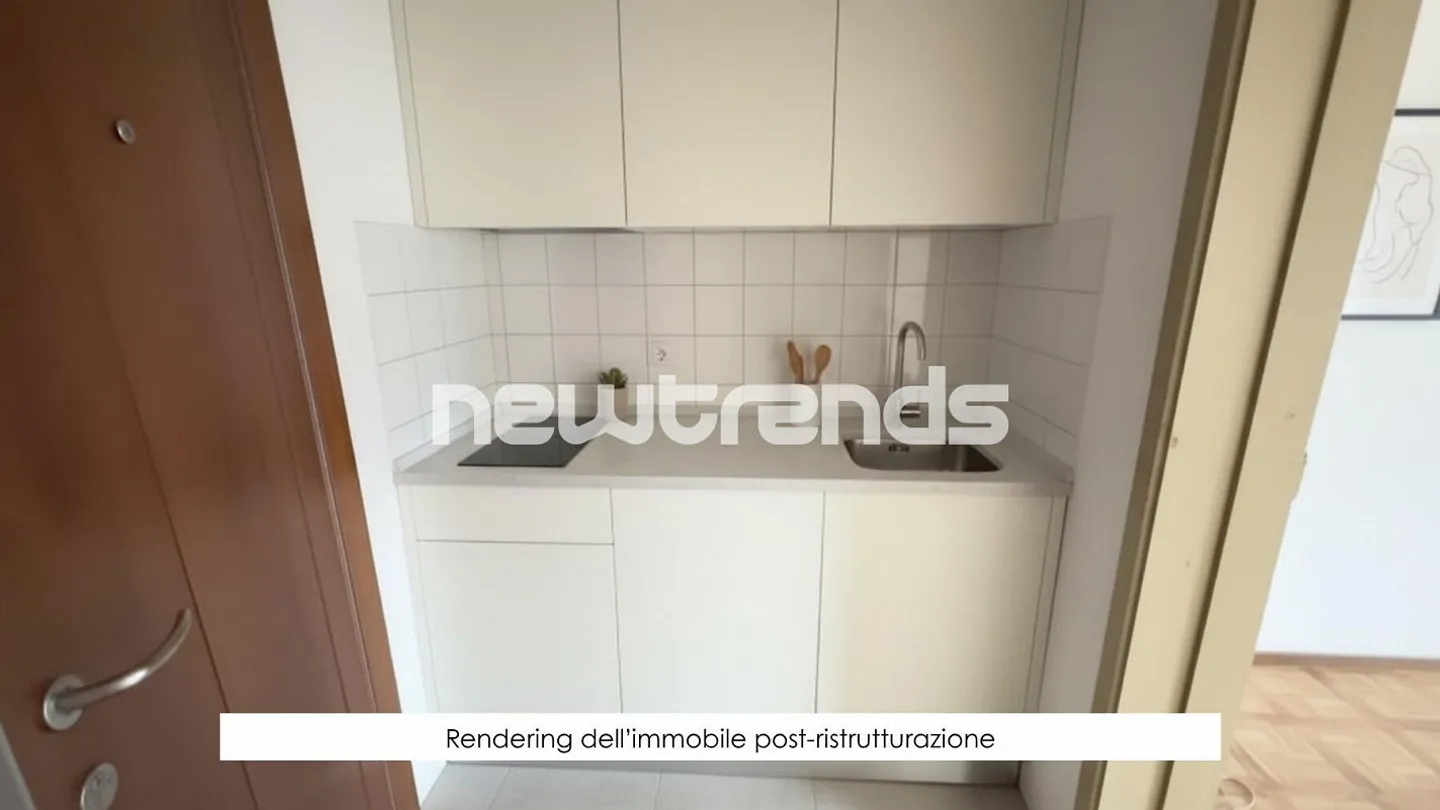 Mendrisio, rental building in the city center with storage, 13 garages - Photo 14 of 19