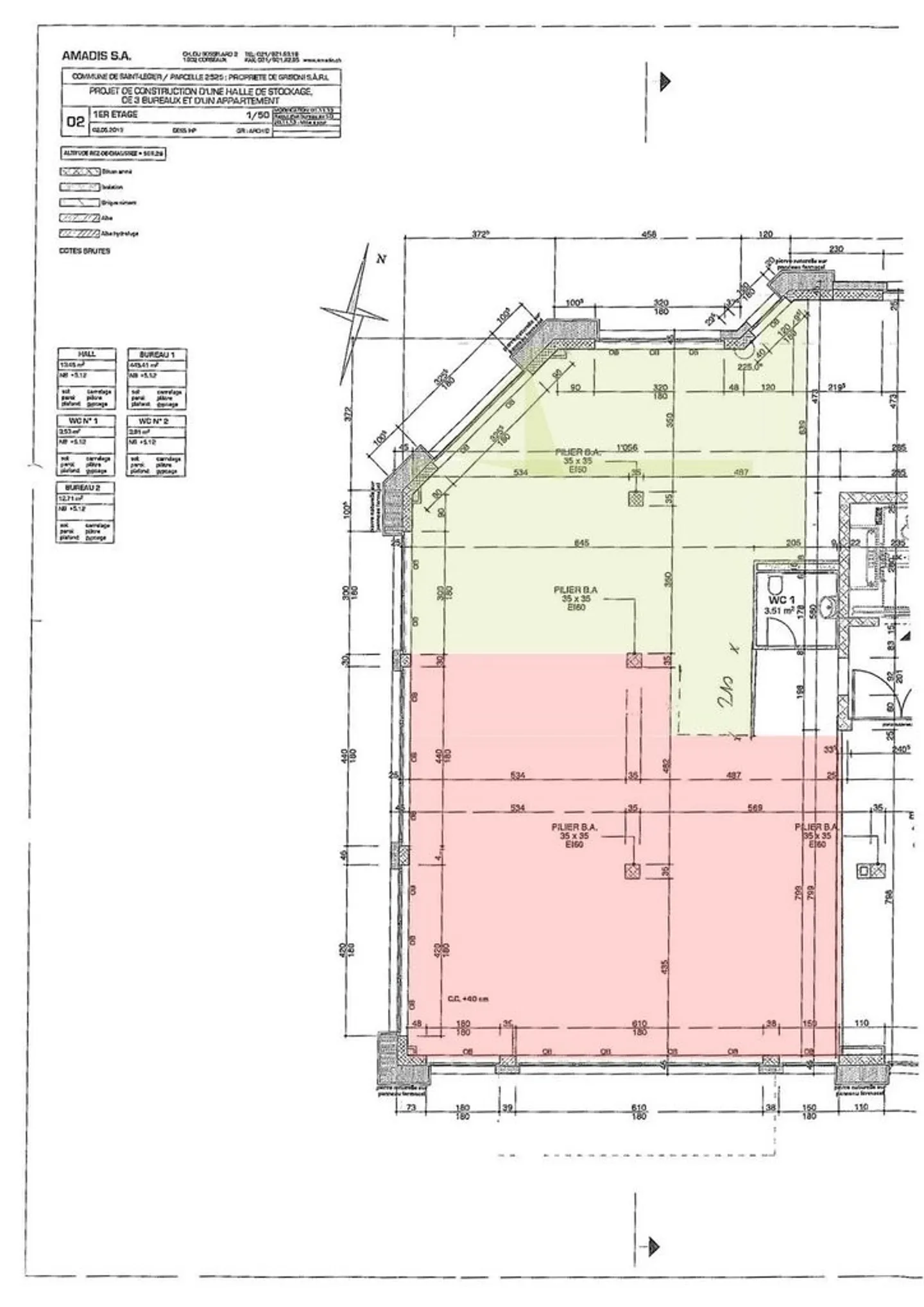 178m2 teilbare Bürofläche in Saint-Légier - 3 Monate Miete geschenkt - Foto 9 von 9