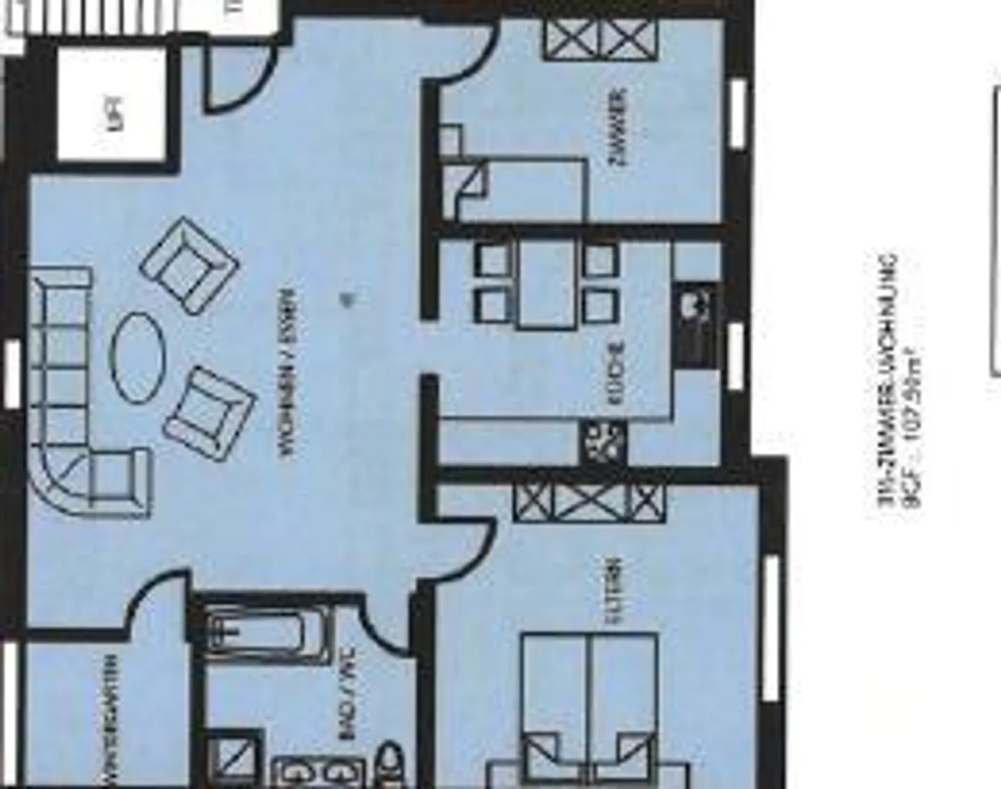 Charmante Dachgeschosswohnung in St. Gallen - Foto 10 von 10