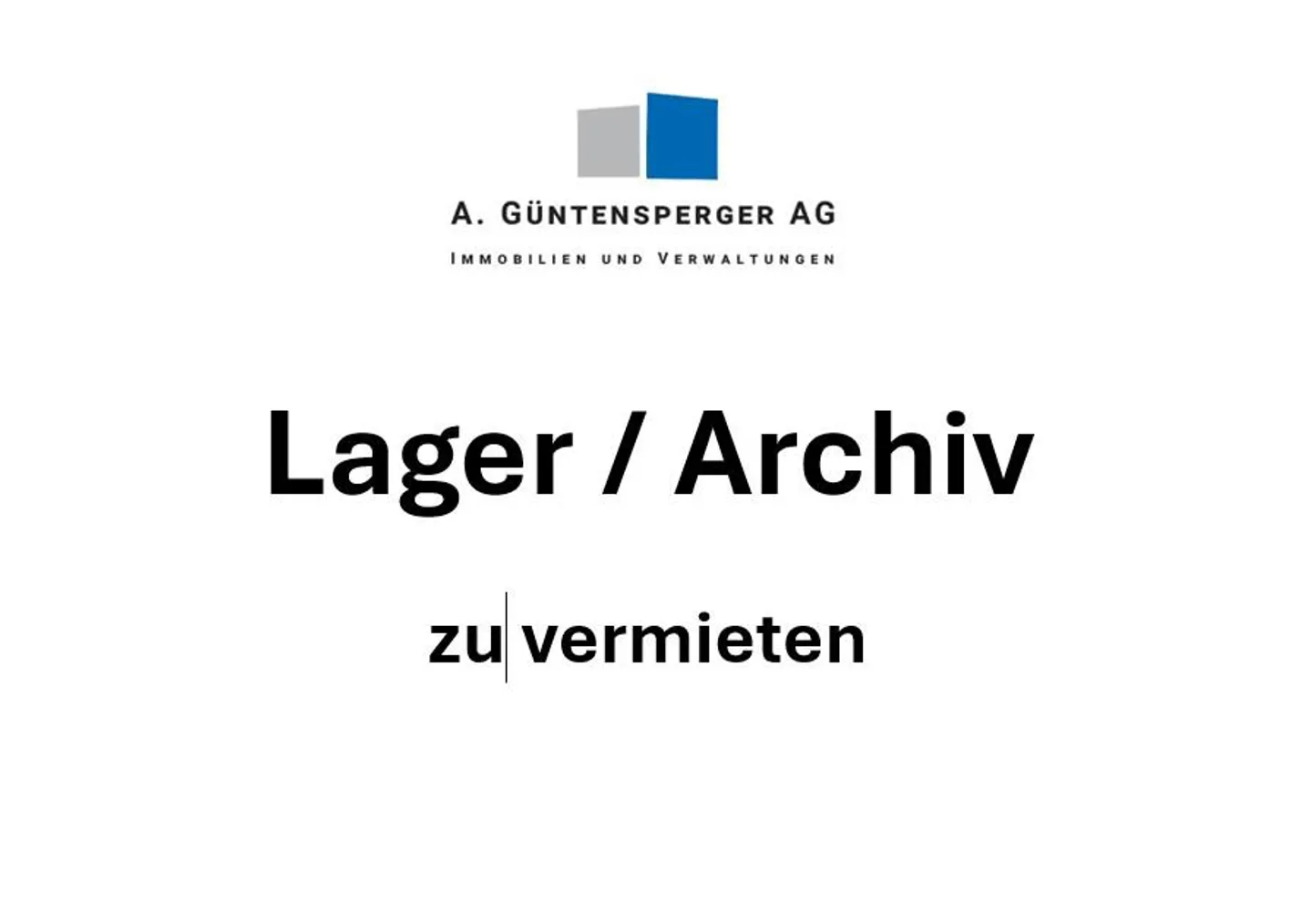Lagerraum (22 m2) im Kreis 5 - Foto 1 von 1
