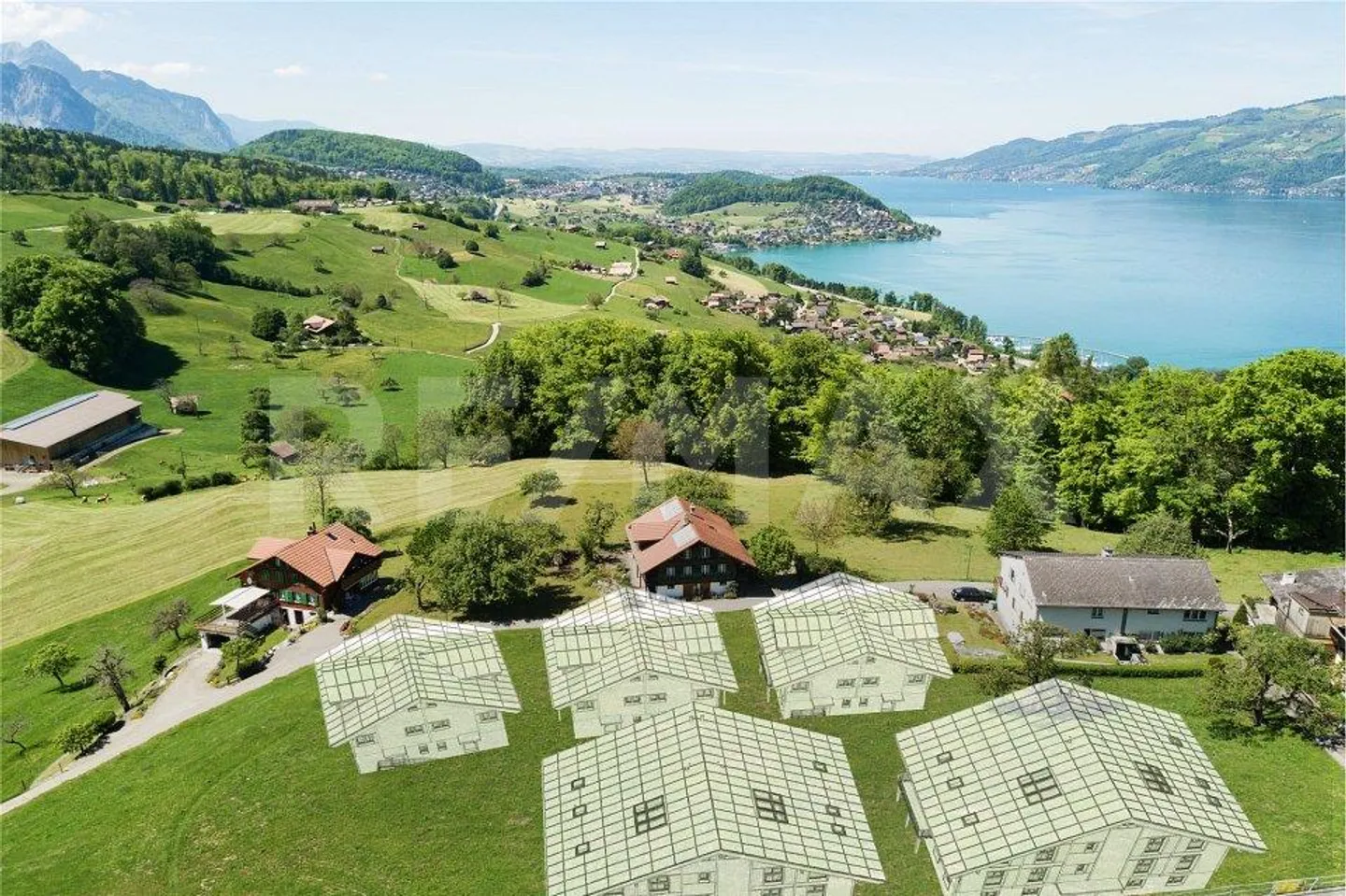 Modernes Familien-Duplex in Krattigen - Foto 3 von 13