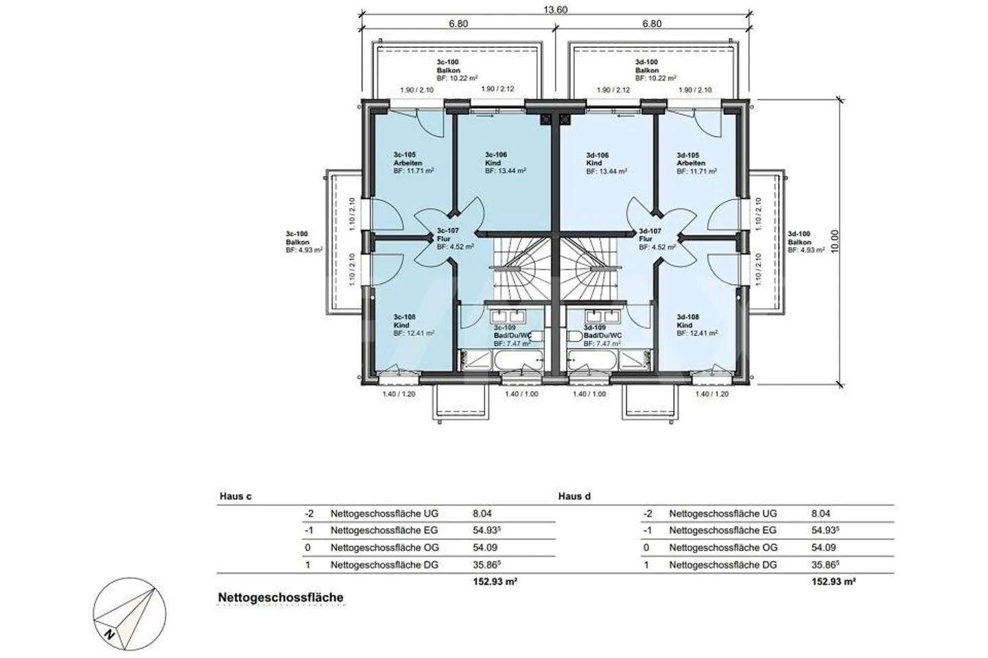 Modernes Familien-Duplex in Krattigen - Foto 11 von 13